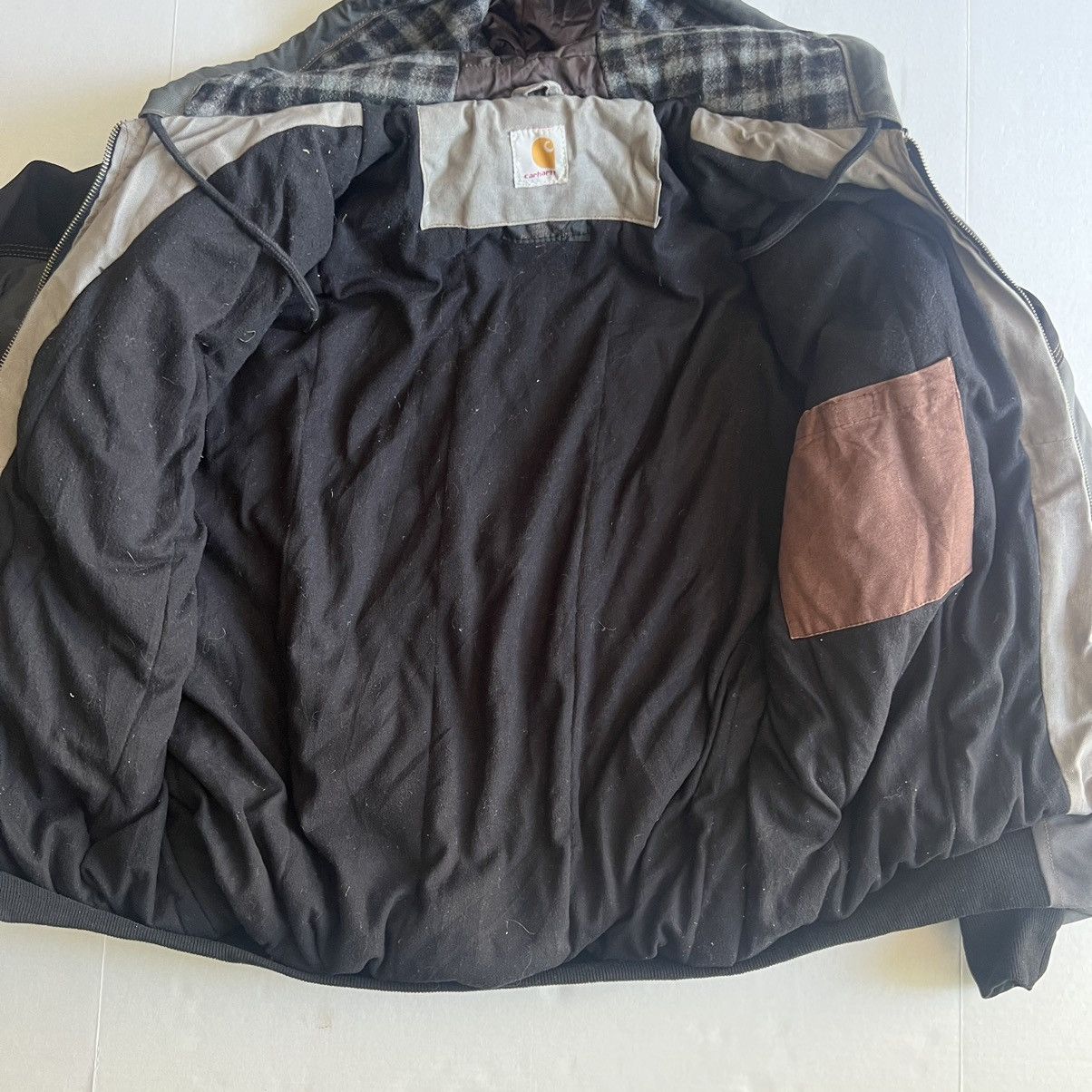 Carhartt Carhartt Rework custom color block hooded jacket size medium Size US M / EU 48-50 / 2 - 4 Thumbnail