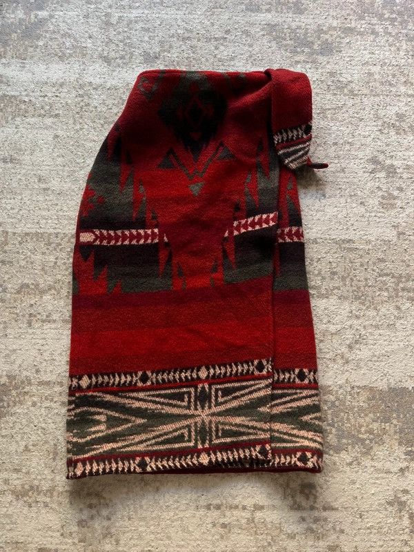 Polo Ralph Lauren Polo Ralph Lauren Aztec Skirt Vintage 90s Wool Made in Italy Size 34" / US 12 / IT 48 - 1 Thumbnail