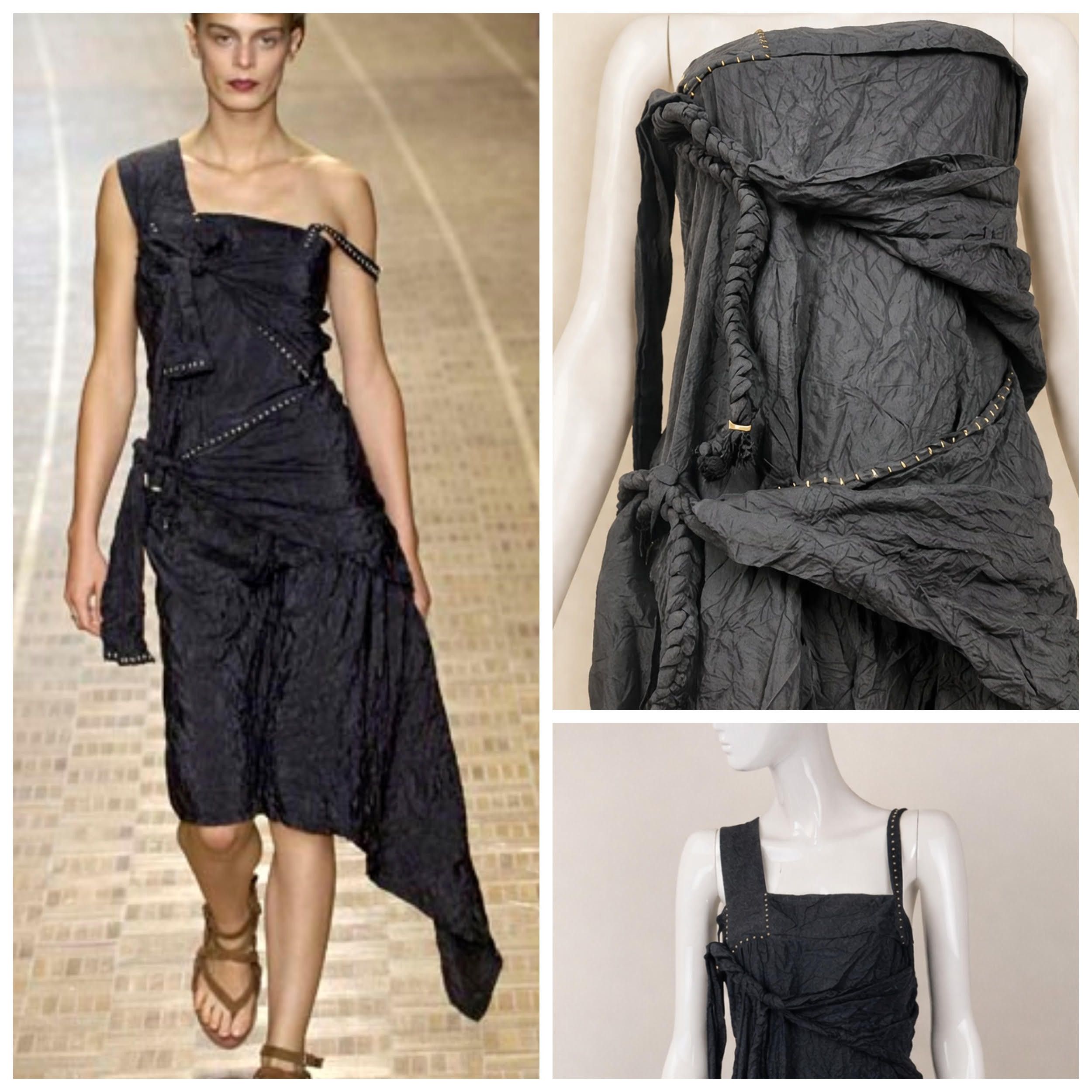 Issey Miyake Issey Miyake 2007 S/S Ruway Archive Deconstructed Dress Size M / US 6-8 / IT 42-44 - 1 Thumbnail