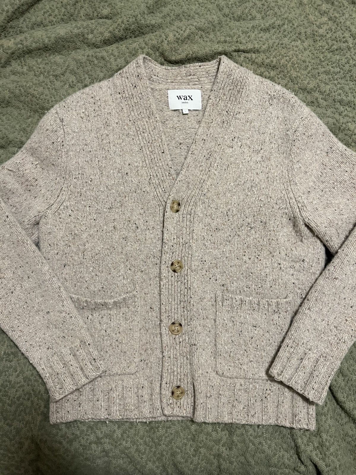 Wax London Walker Wool Cardigan