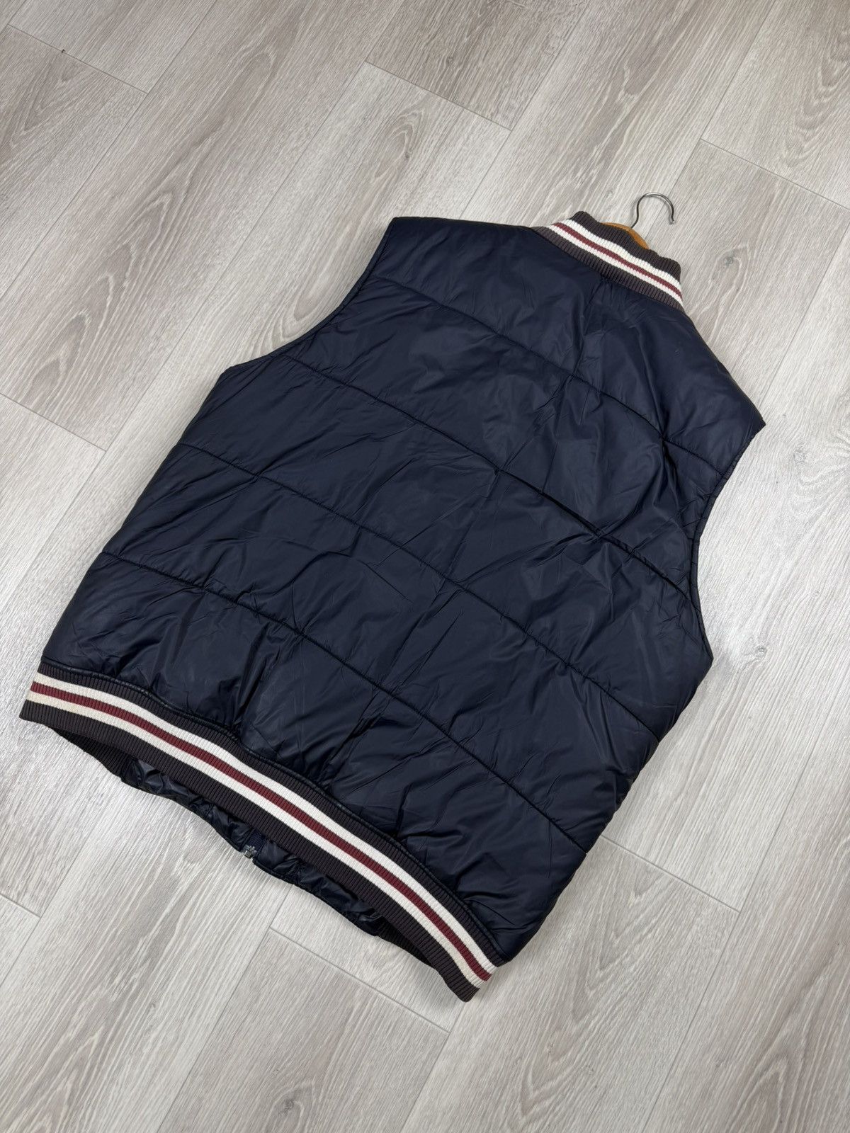 Fred Perry Fred Perry Tipped Quilted Gilet Vest Size XL Size US XL / EU 56 / 4 - 8 Thumbnail