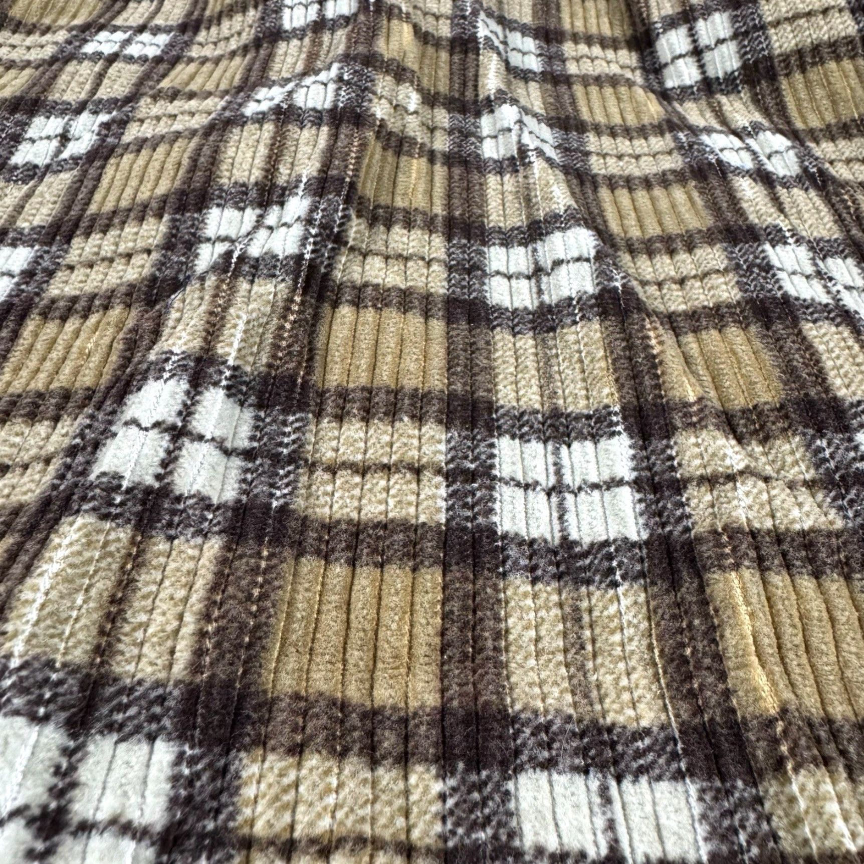 Vintage VINTAGE Fieldmaster Corduroy Flannel Shirt Men 2XL Heavyweight Outdoor Hiking Huntin Brown Plaid 80s 90s Mens Size US XXL / EU 58 / 5 - 8 Thumbnail