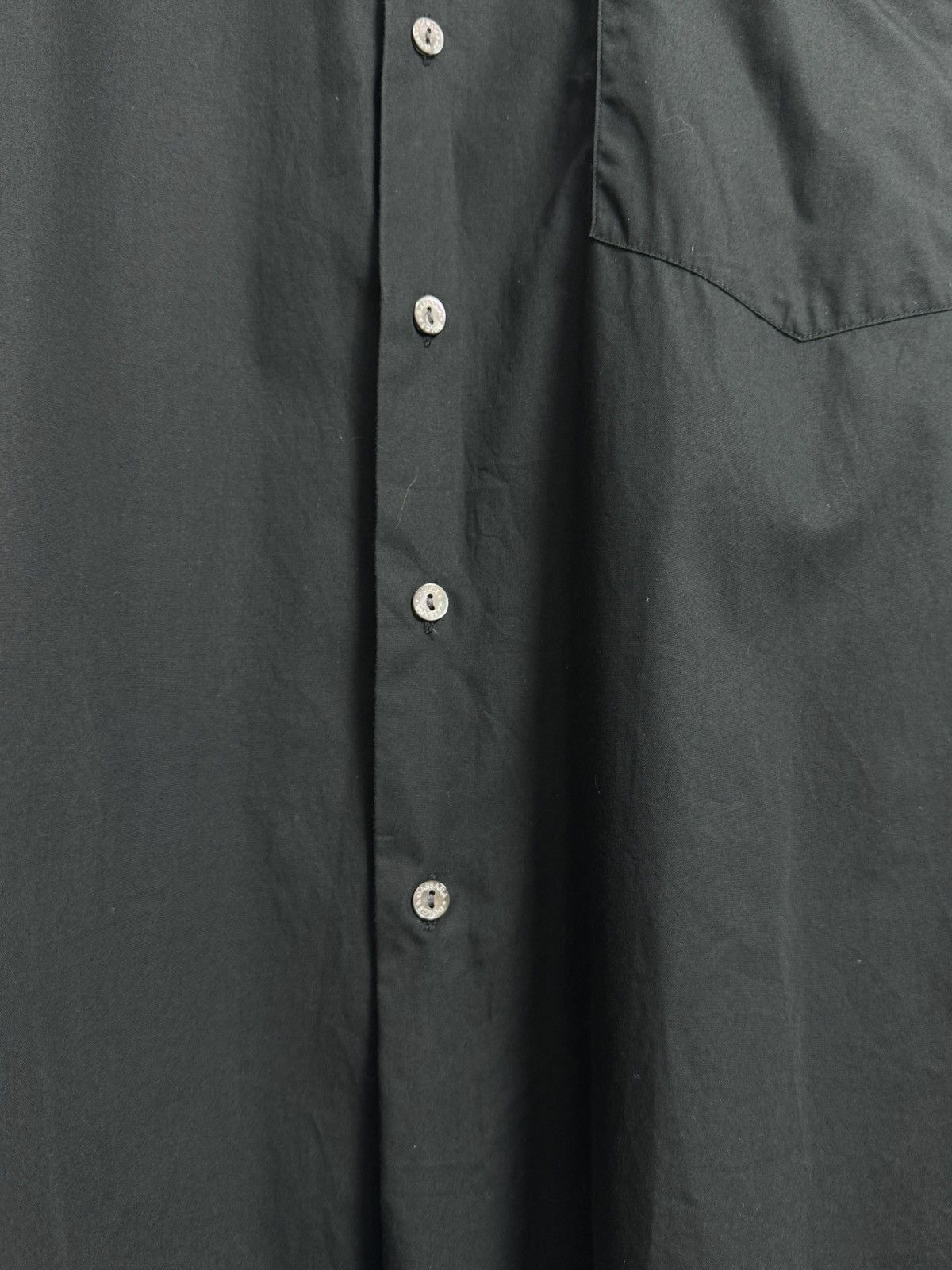 Dolce & Gabbana Dolce&Gabbana Button Up Shirt Luxury Black Cotton Size 50 Size US XL / EU 56 / 4 - 4 Thumbnail