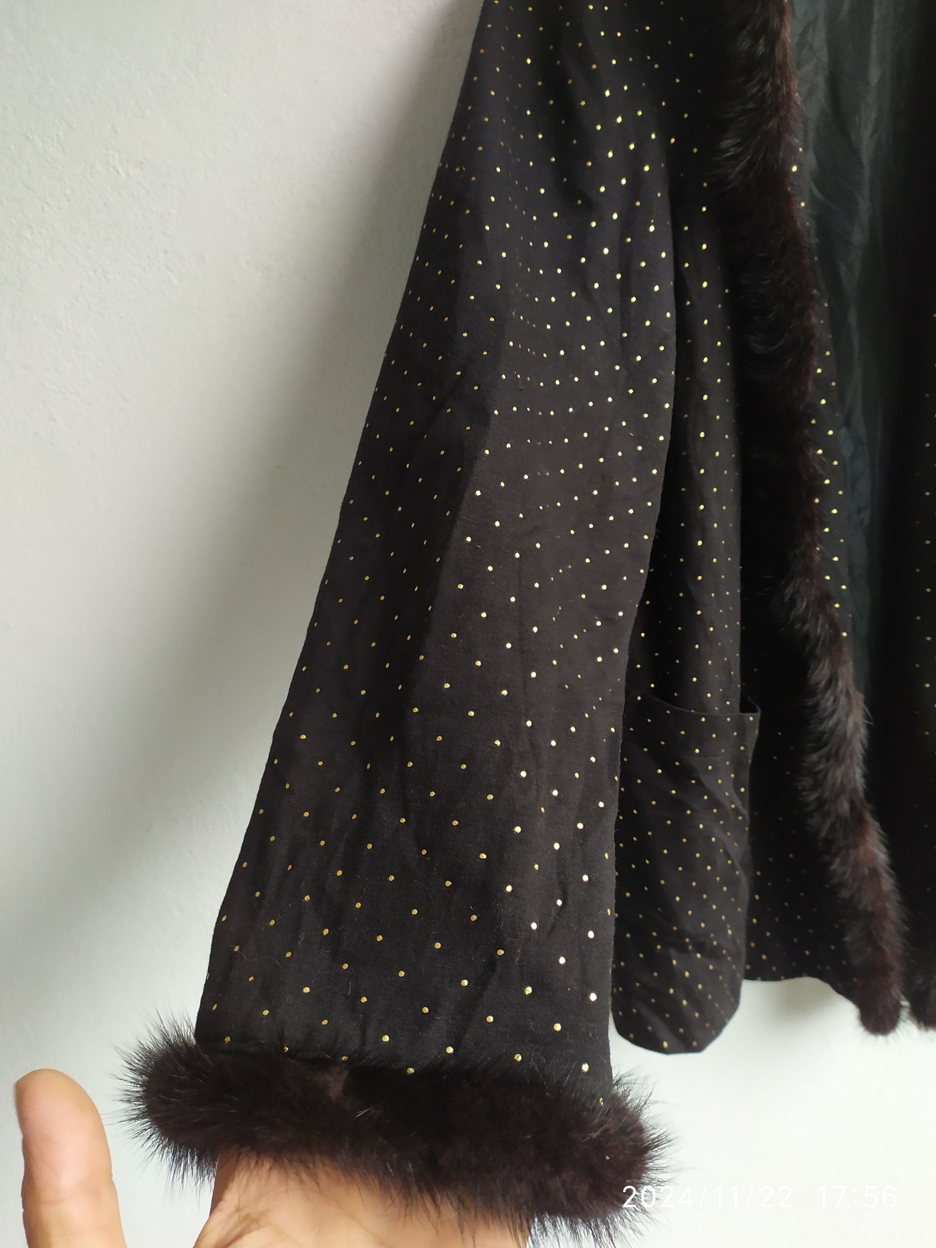 If Six Was Nine × Japanese Brand × Le Grande Bleu (L.G.B.) Japanese Fur Blazer Jacket IfSixWasNine LGB Style Size US L / EU 52-54 / 3 - 4 Thumbnail
