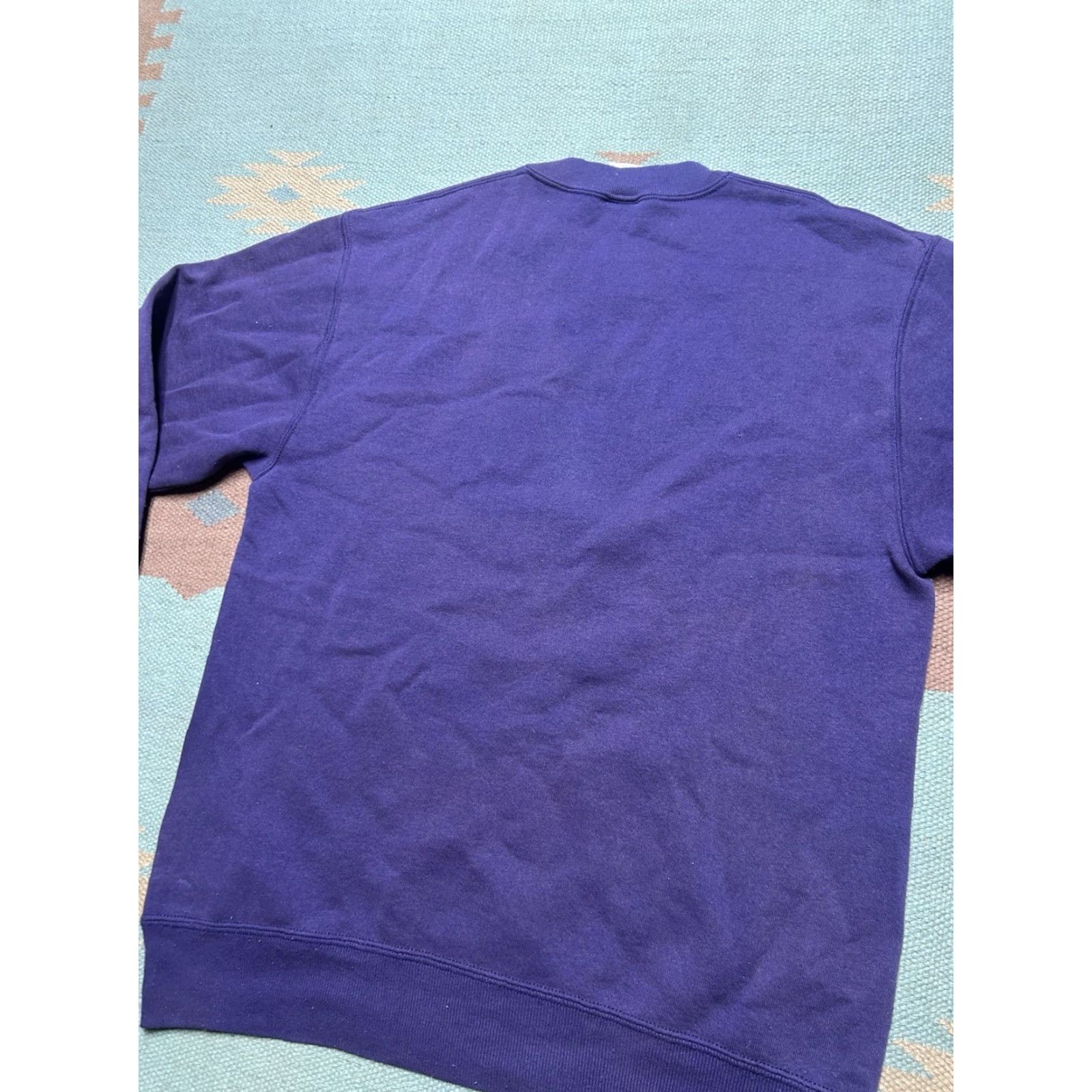 Russell Athletic VINTAGE Russell Athletic USA Plum Purple Crewneck Sweatshirt M Regular Men Medium Shirt Size US M / EU 48-50 / 2 - 8 Thumbnail