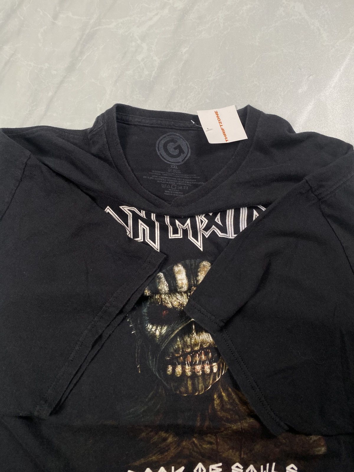 Iron Maiden Rare Vintage Iron Maiden Band The Book Of Souls Tee Size US XXL / EU 58 / 5 - 4 Thumbnail