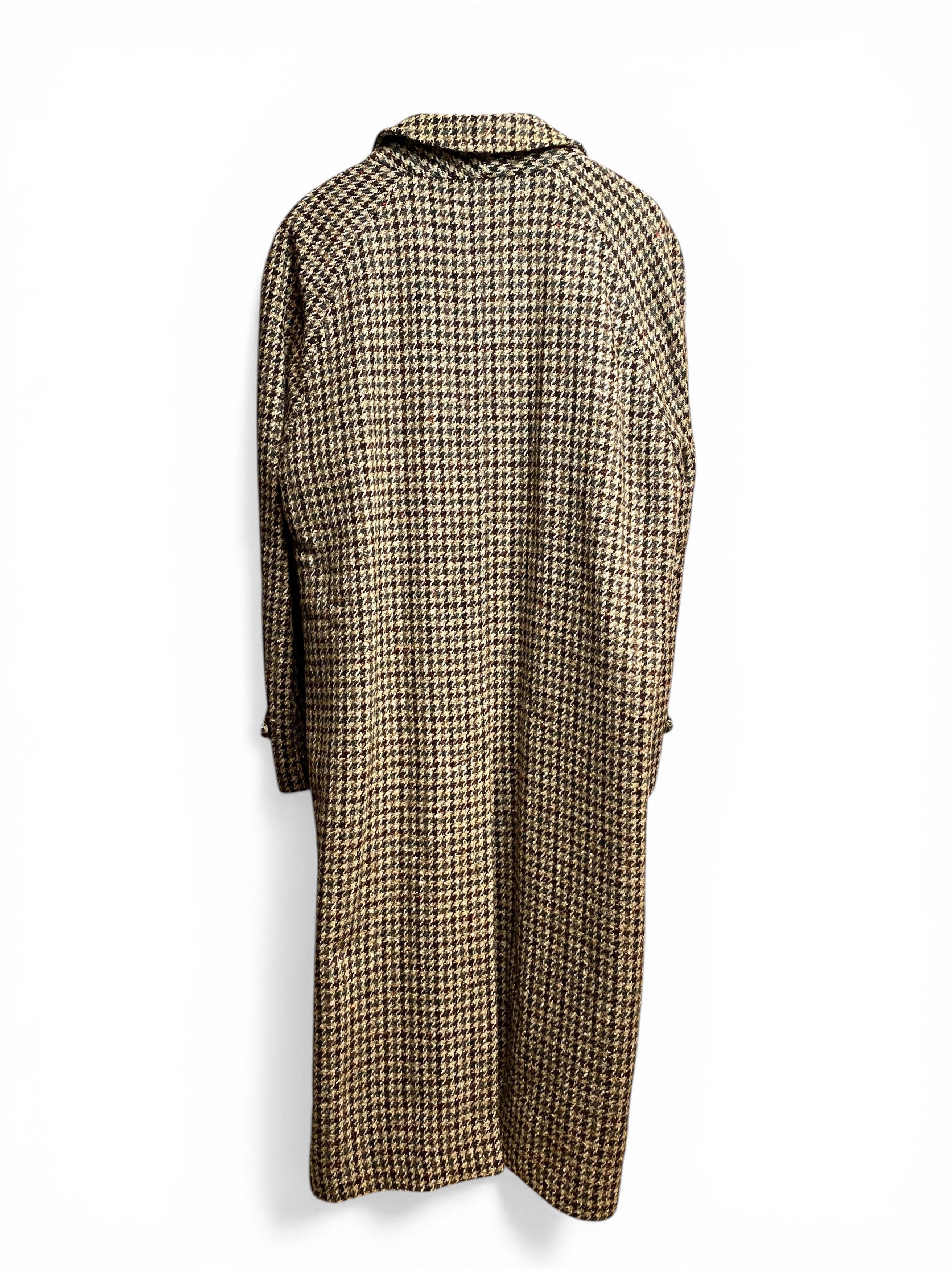 Burberry Burberrys Houndstooth Check Wool Camelhair Long Coat Vintage Size US XXL / EU 58 / 5 - 7 Thumbnail