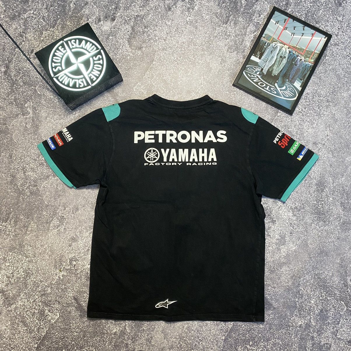 Yamaha Vintage Yamaha Petronas Michelin Big Logo racing tee Size US XL / EU 56 / 4 - 2 Thumbnail