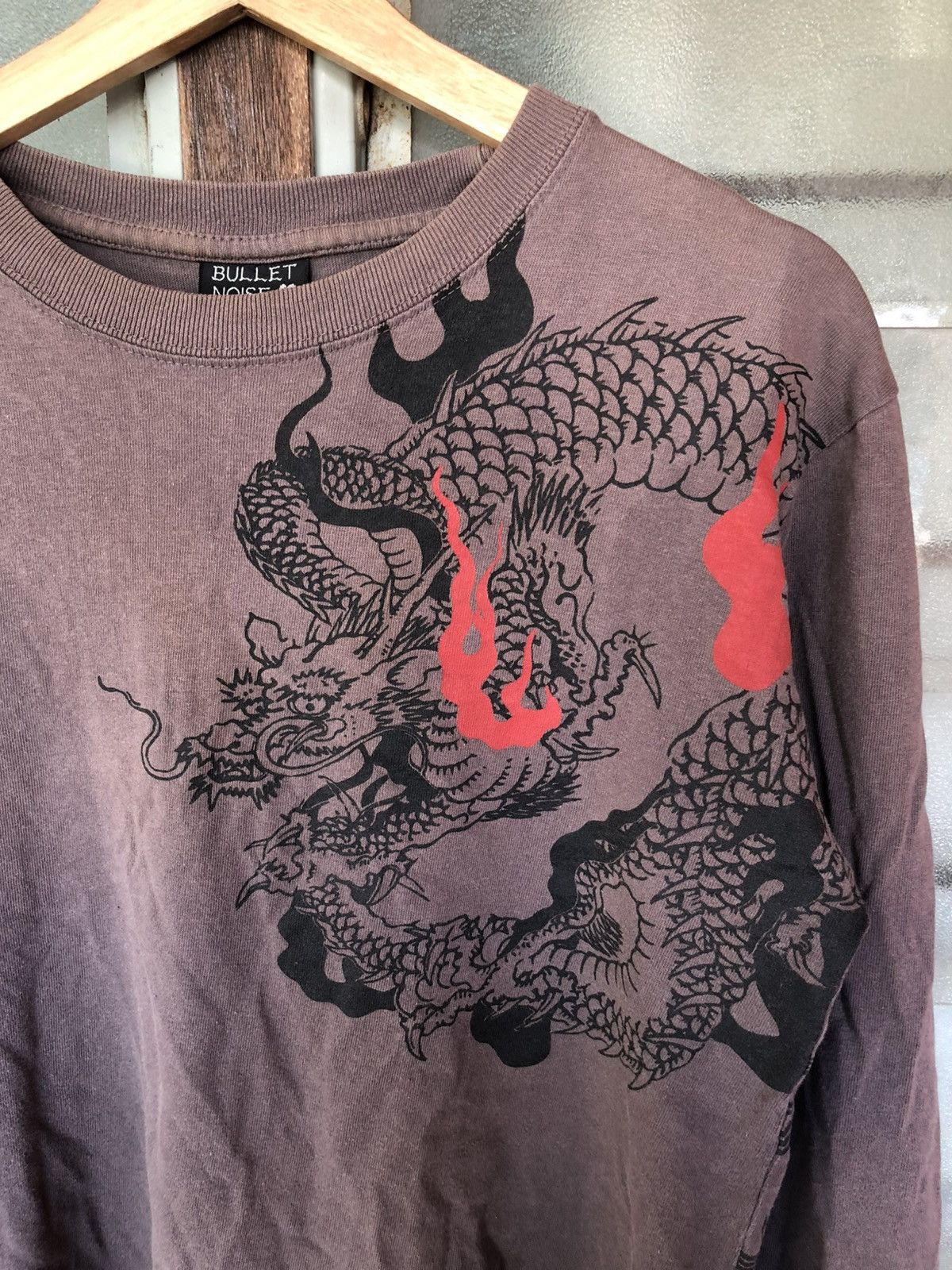 Bullet Noise Vintage Bullet Noise Dragon Style Long Sleeve Shirt Tee Size US M / EU 48-50 / 2 - 4 Thumbnail