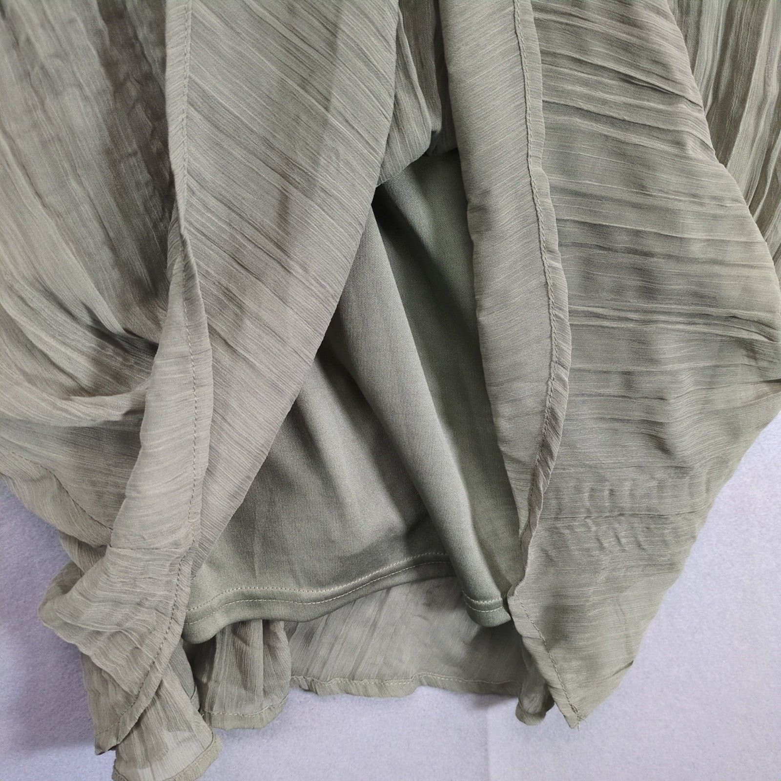 Other NWT Accent Prone Chiffon Tiered Layered Maxi Dress M Size M / US 6-8 / IT 42-44 - 5 Thumbnail