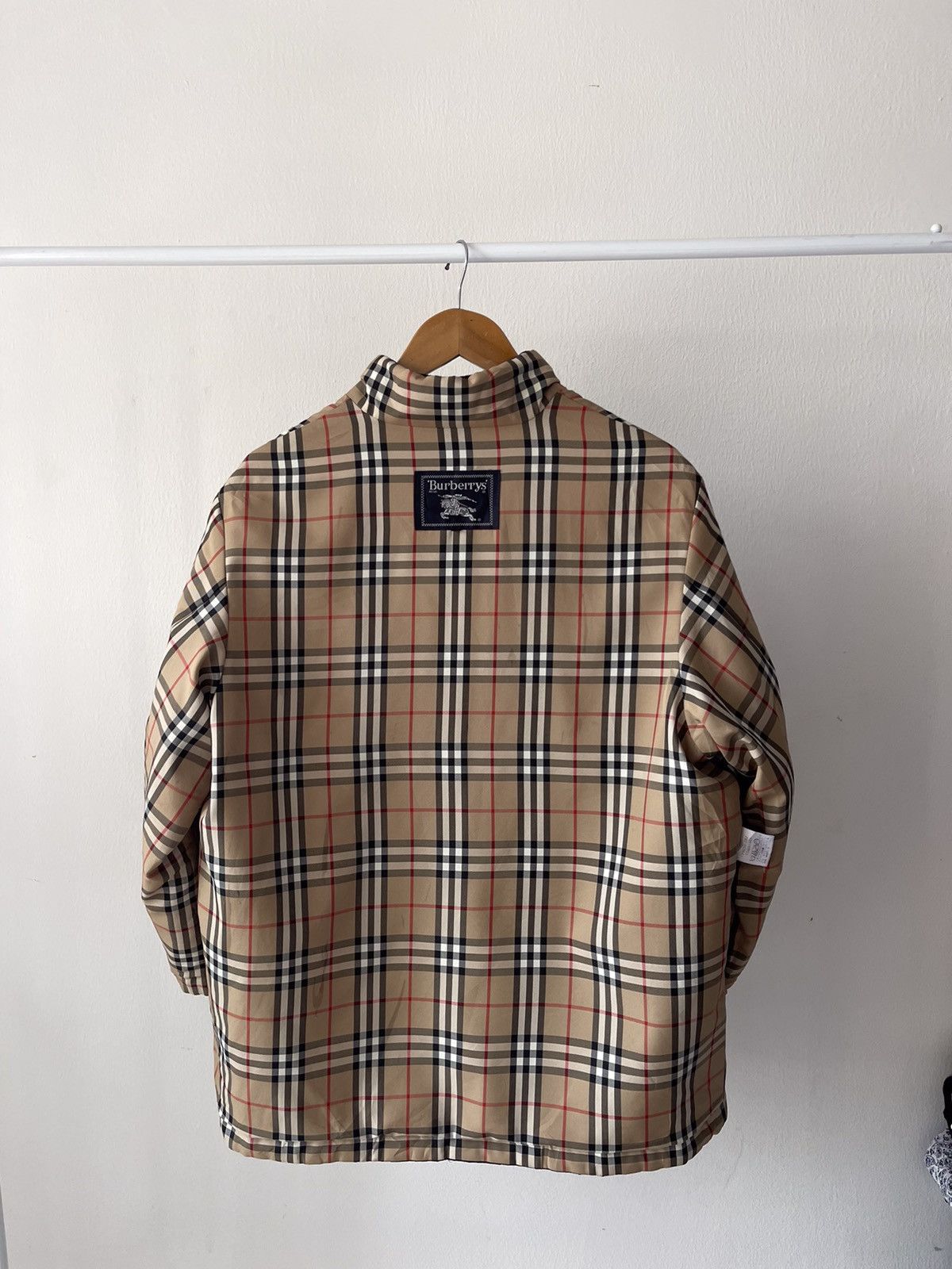 Burberry Vintage Burberry Nova Check Reversible Button Jacket Size US XL / EU 56 / 4 - 11 Thumbnail