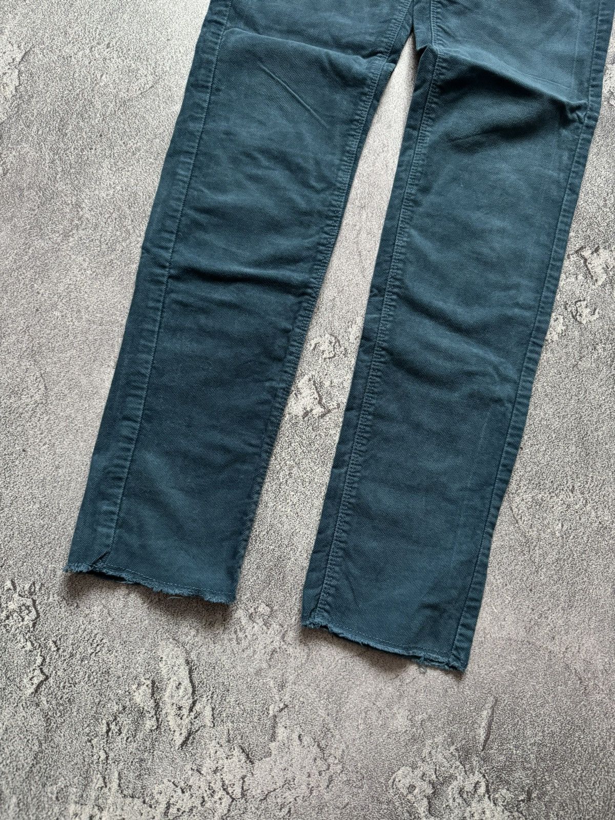 Designer × Zadig & Voltaire Zadig & Voltaire 36 eva zip velours pant trouser chino Jean Size 25" / US 0 / IT 36 - 8 Thumbnail