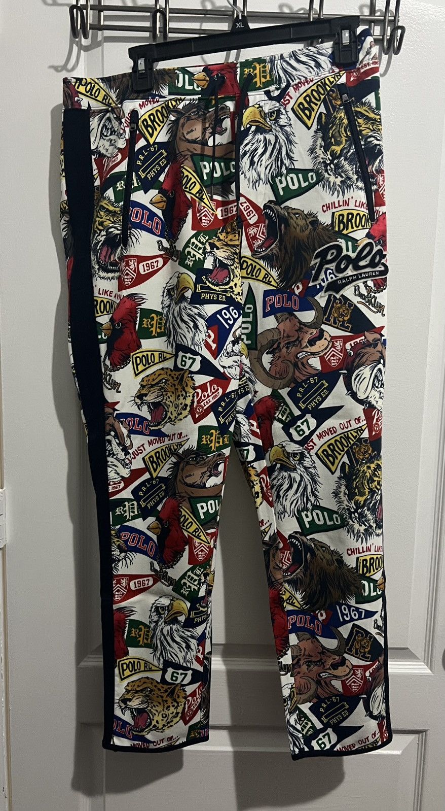 Polo Ralph Lauren Polo Ralph Lauren Mascot University Multicolor Pants Size US 32 / EU 48 - 4 Thumbnail