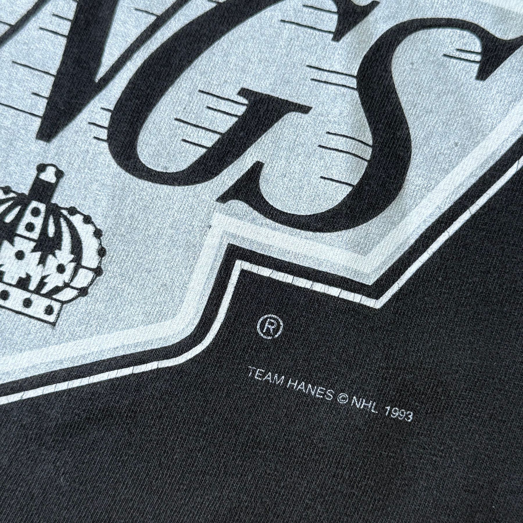 NHL 1993 Los Angeles Kings NHL Hockey Tee Size US L / EU 52-54 / 3 - 5 Thumbnail