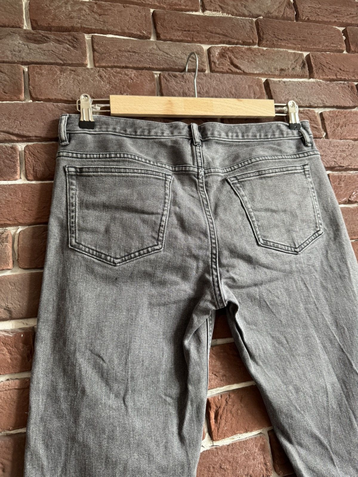 A.P.C. A.P.C Petit New Standard Jeans Washed Gray Denim 31 Size US 31 - 6 Thumbnail