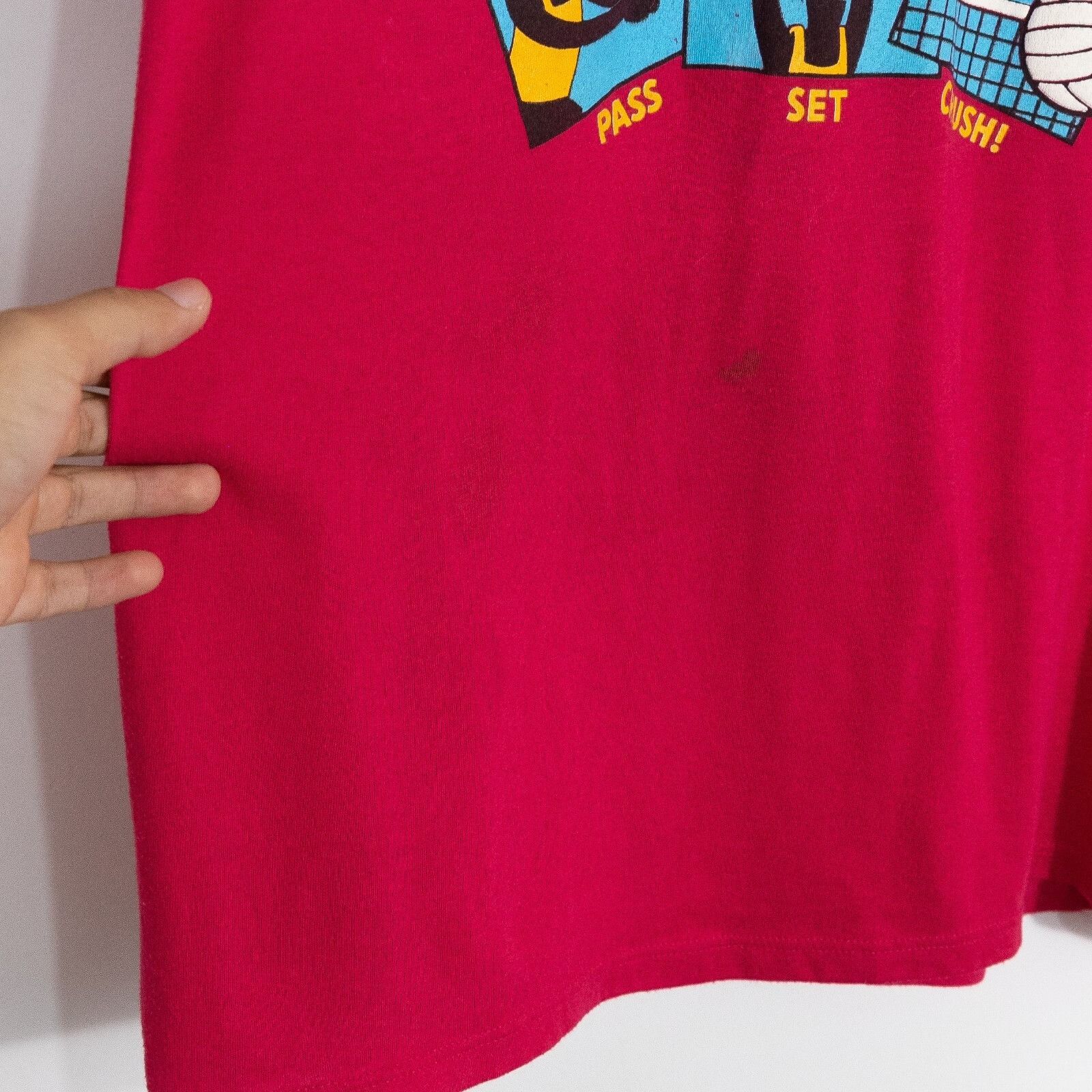 Vintage Vintage 90s Volleyball Triathlon T Shirt XL - Single Stitch Size US XL / EU 56 / 4 - 3 Thumbnail