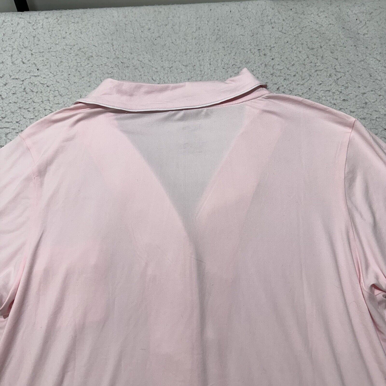 Born Børn XL Button Down Sleep Shirt Lightweight Pink Size XL / US 12-14 / IT 48-50 - 11 Thumbnail