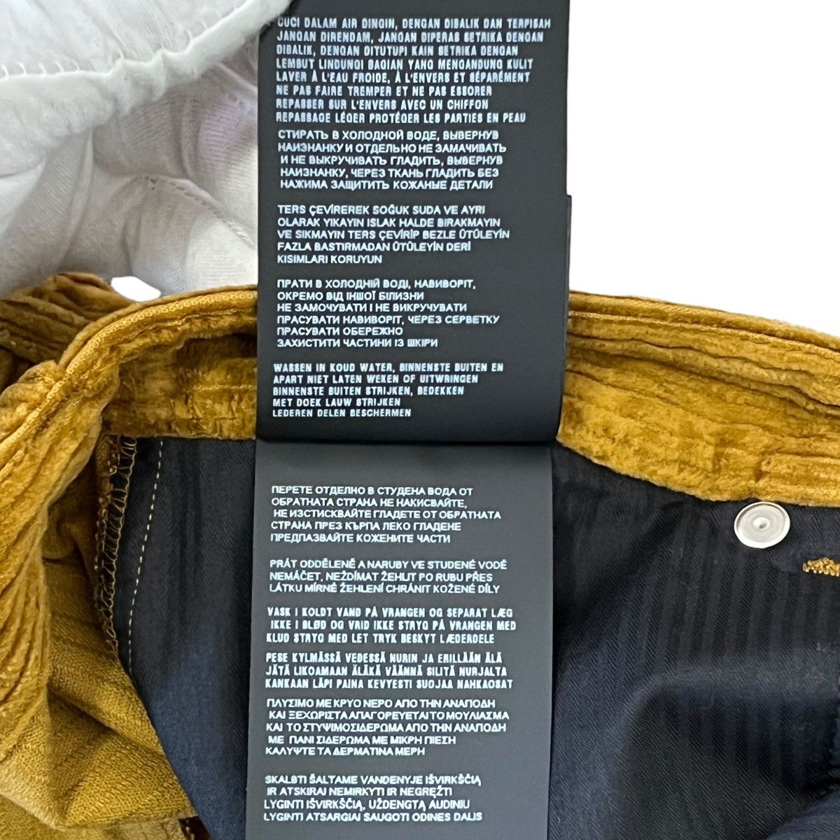 Prada PRADA 2024AW Triangle Logo Pinwale Corduroy Trousers / Pants Size US 44 / EU 60 - 12 Thumbnail