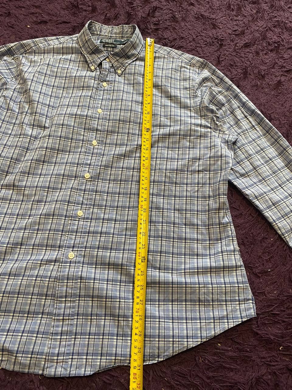 Polo Ralph Lauren Polo Ralph Lauren Custom Fit Checkered Button Up Shirt XXL Size US XXL / EU 58 / 5 - 9 Thumbnail