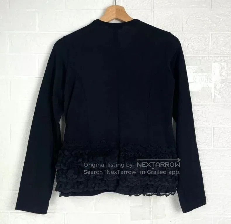 Comme des Garcons COMME des GARÇONS Tricot Lace Trim Top . Size US M / EU 48-50 / 2 - 2 Thumbnail