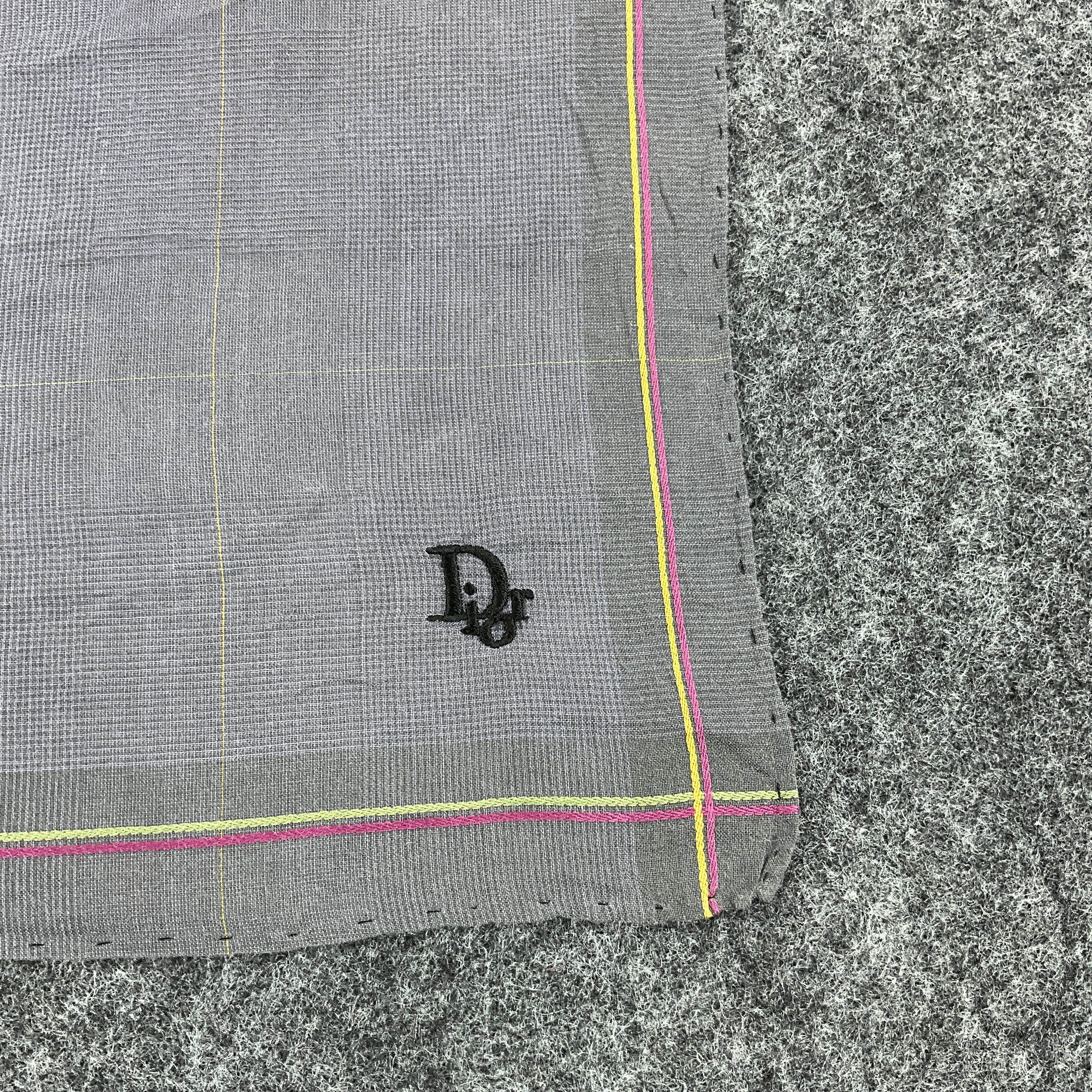 Christian Dior Monsieur × Vintage Christian Dior Handkerchief / Bandana / Neckerchief B012 Size ONE SIZE - 2 Thumbnail