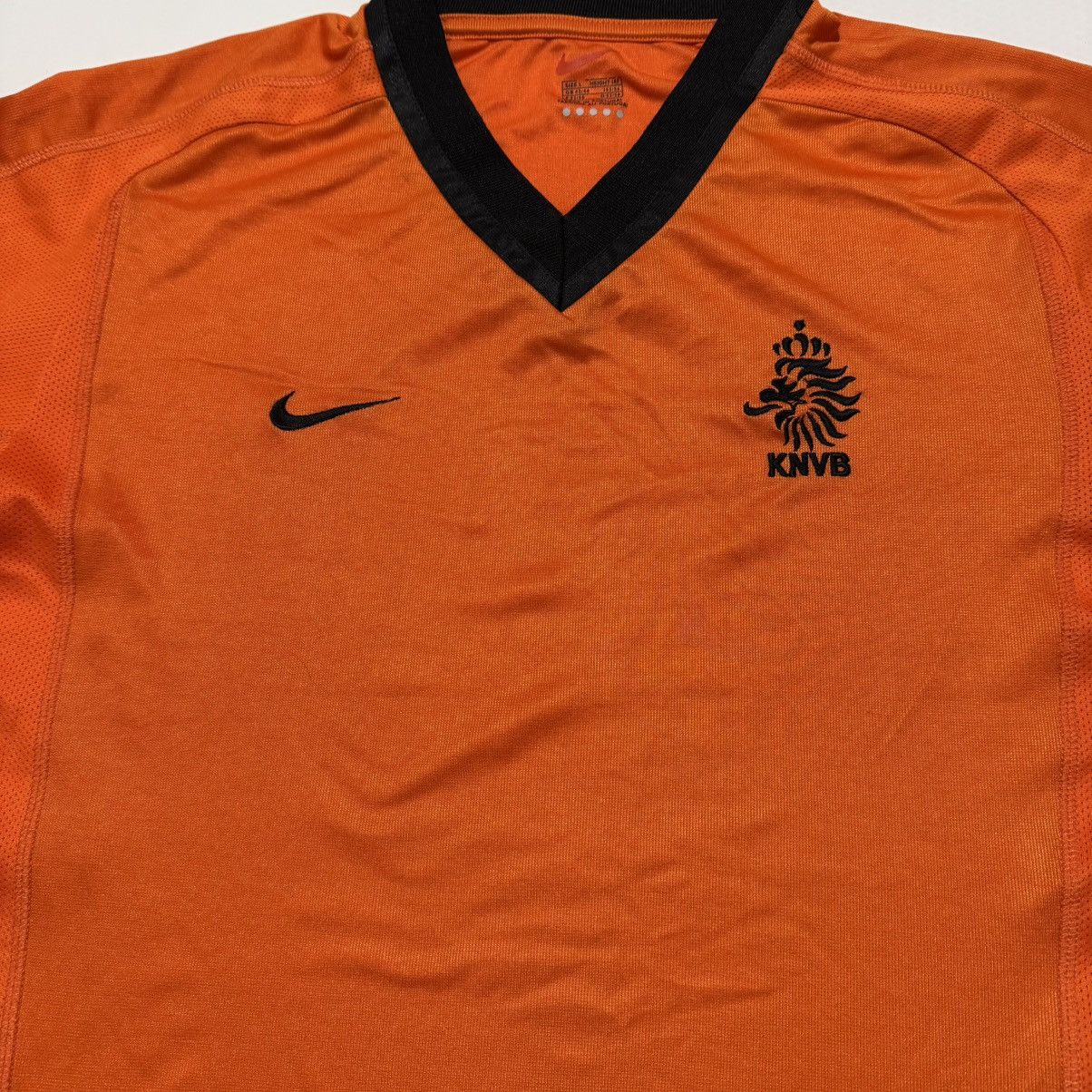 Nike × Vintage Nike Netherlands Vintage Home 2000/01 Football Soccer Jersey Size US L / EU 52-54 / 3 - 2 Thumbnail