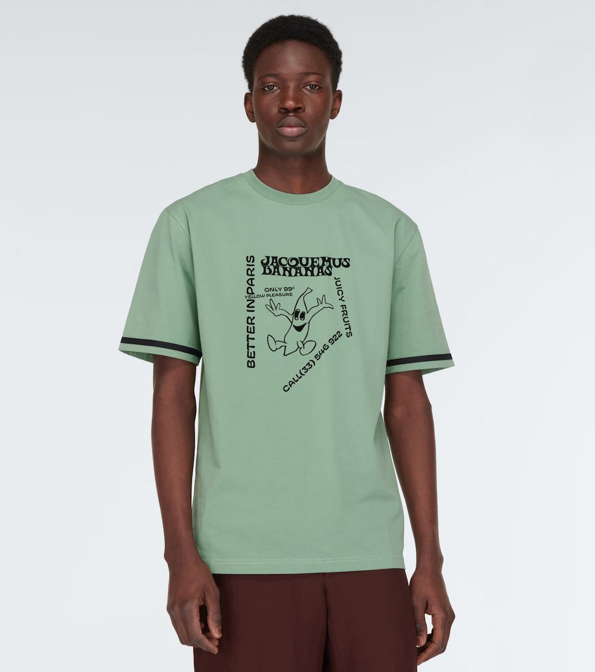 Jacquemus Jacquemus Le T-Shirt - Banana Graphic - XXL Size US XXL / EU 58 / 5 - 7 Thumbnail