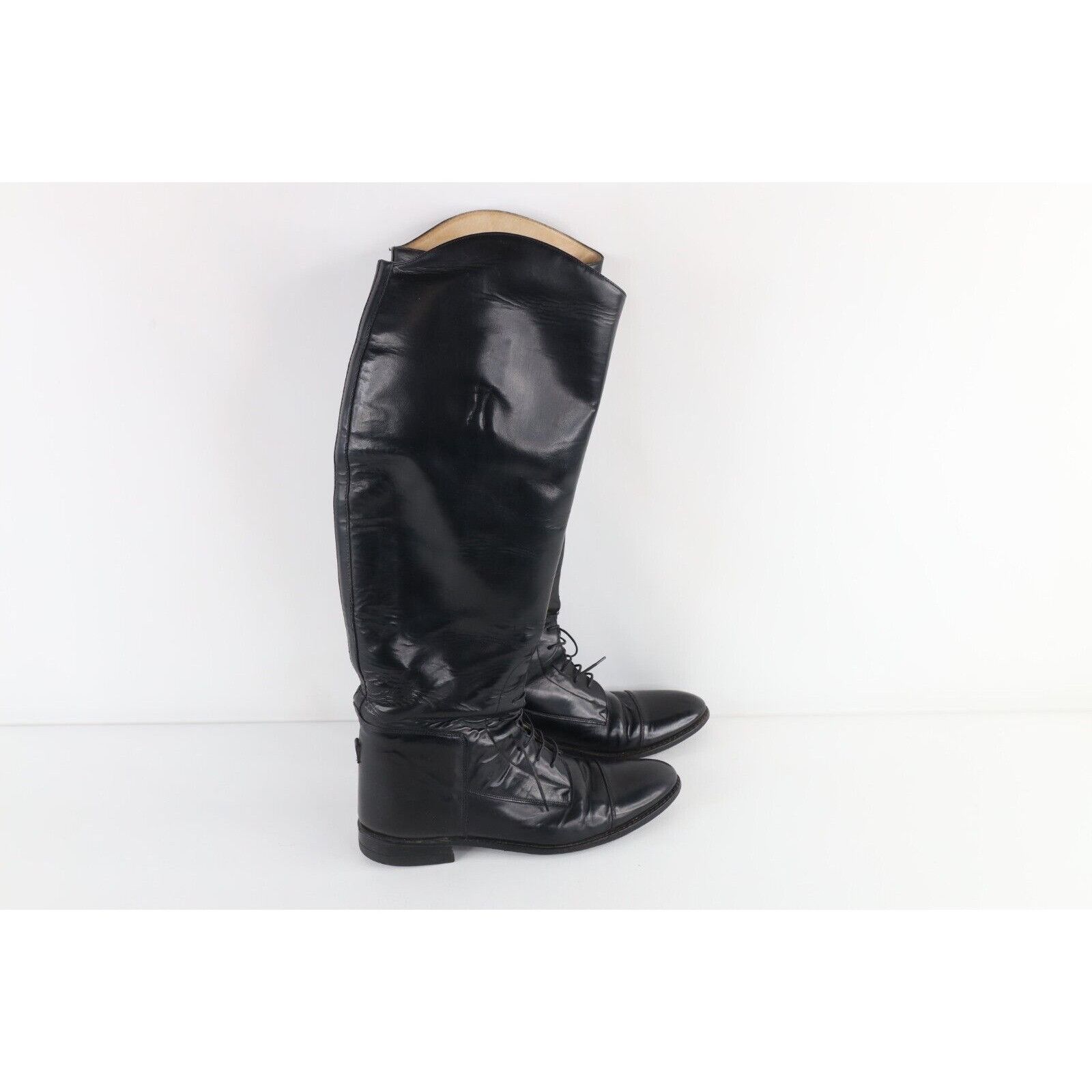 Vintage Vintage 90s Effingham Leather Horse Equestrian Riding Boots Size US 10.5 / IT 40.5 - 3 Thumbnail