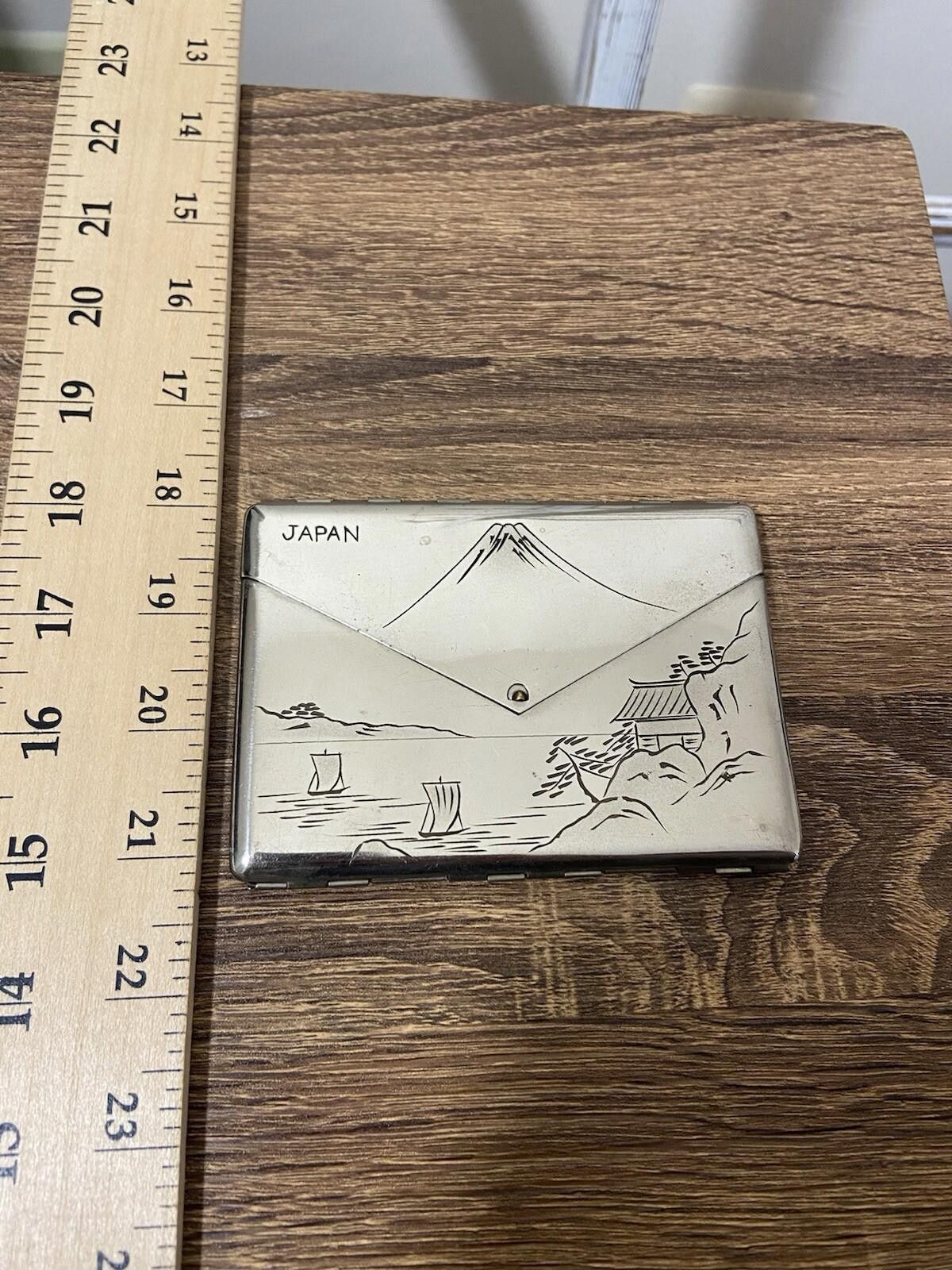 Japanese Brand Japan envelope compress-to-open ocean metal cigarette case Size ONE SIZE - 2 Thumbnail