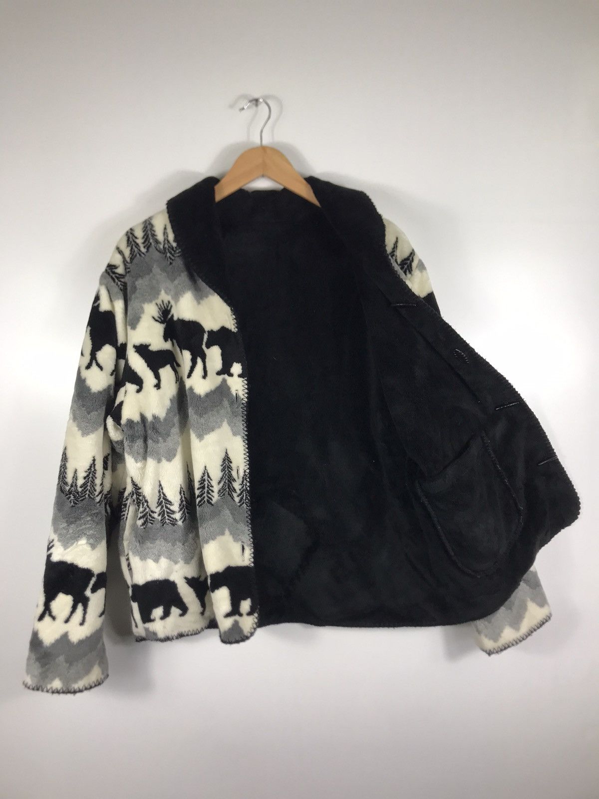 Vintage ⚡️Vintage 90’s Northern Over Print Reversable Button Jacket Size US S / EU 44-46 / 1 - 8 Thumbnail
