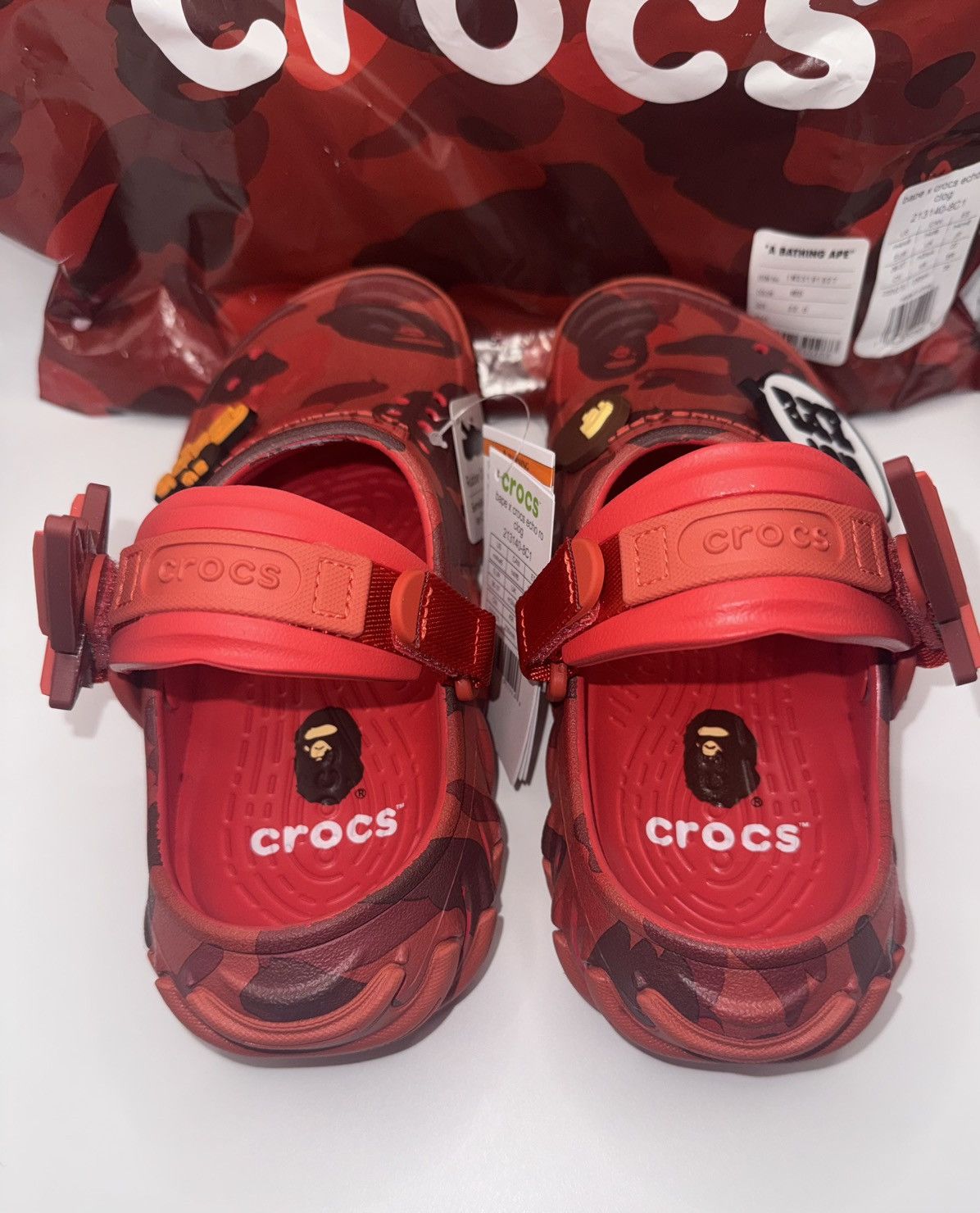 Bape × Crocs BAPE X Crocs Echo clog 213140-8C1 Size US 6 / IT 36 - 5 Thumbnail