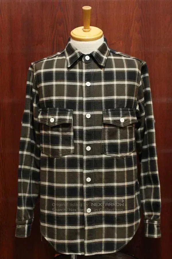Freewheelers Thick Checkered Shirt Size 17. Size US L / EU 52-54 / 3 - 1 Thumbnail