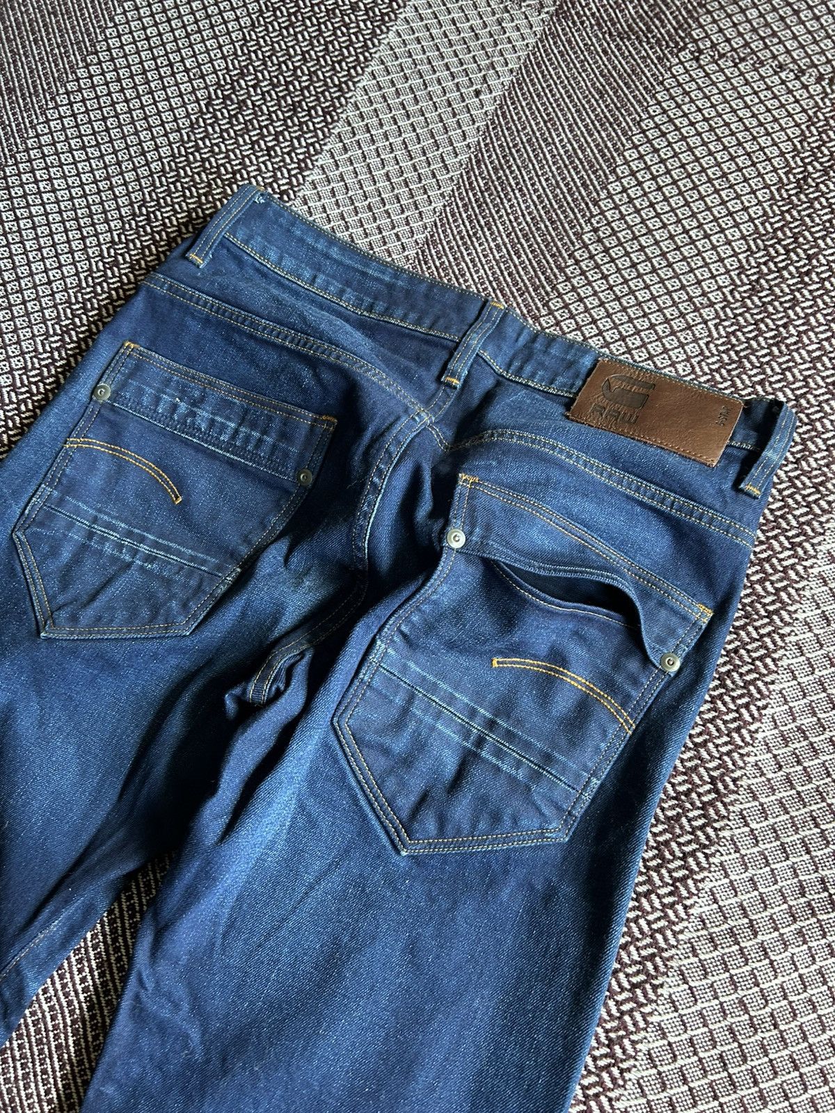 G-Star G-star Raw Hedrove Tapered Denim Jeans Unisex Size 29/30 Size US 29 - 6 Thumbnail