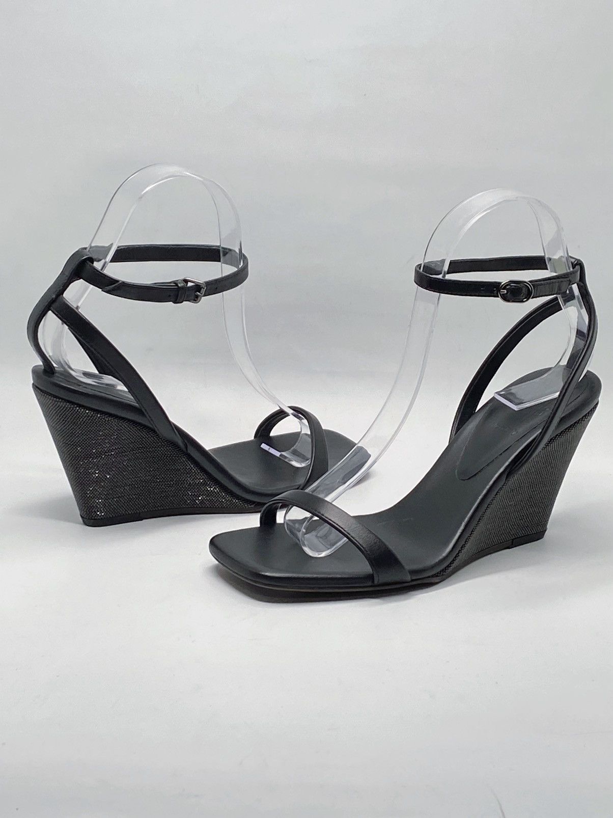 Brunello Cucinelli Brunello Cucinelli Monili Wedge Leather Sandals size 36 Size US 6 / IT 36 - 3 Thumbnail