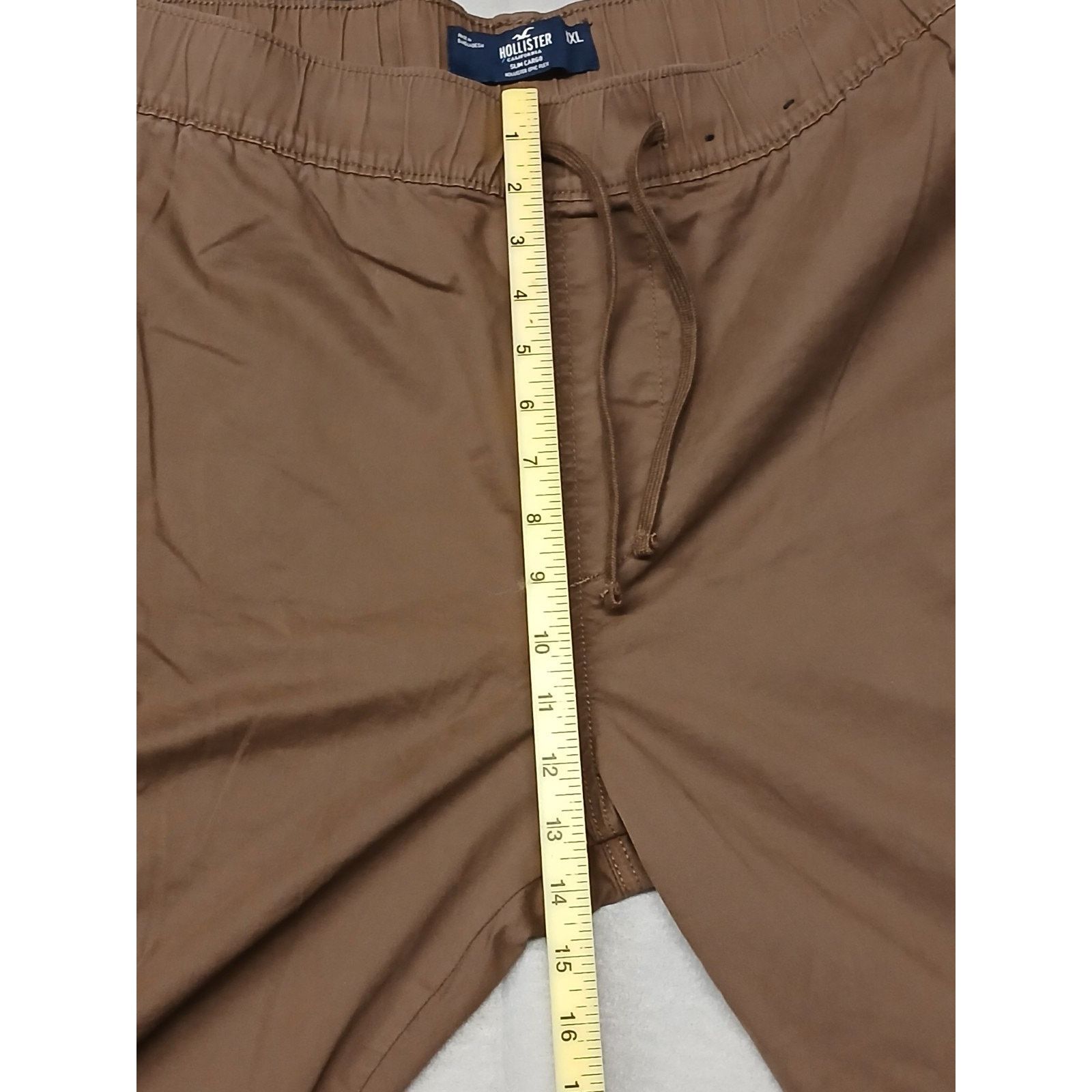 Hollister Hollister Slim Cargo Epic Flex Brown (2XL) String Pants Size US 38 / EU 54 - 3 Thumbnail