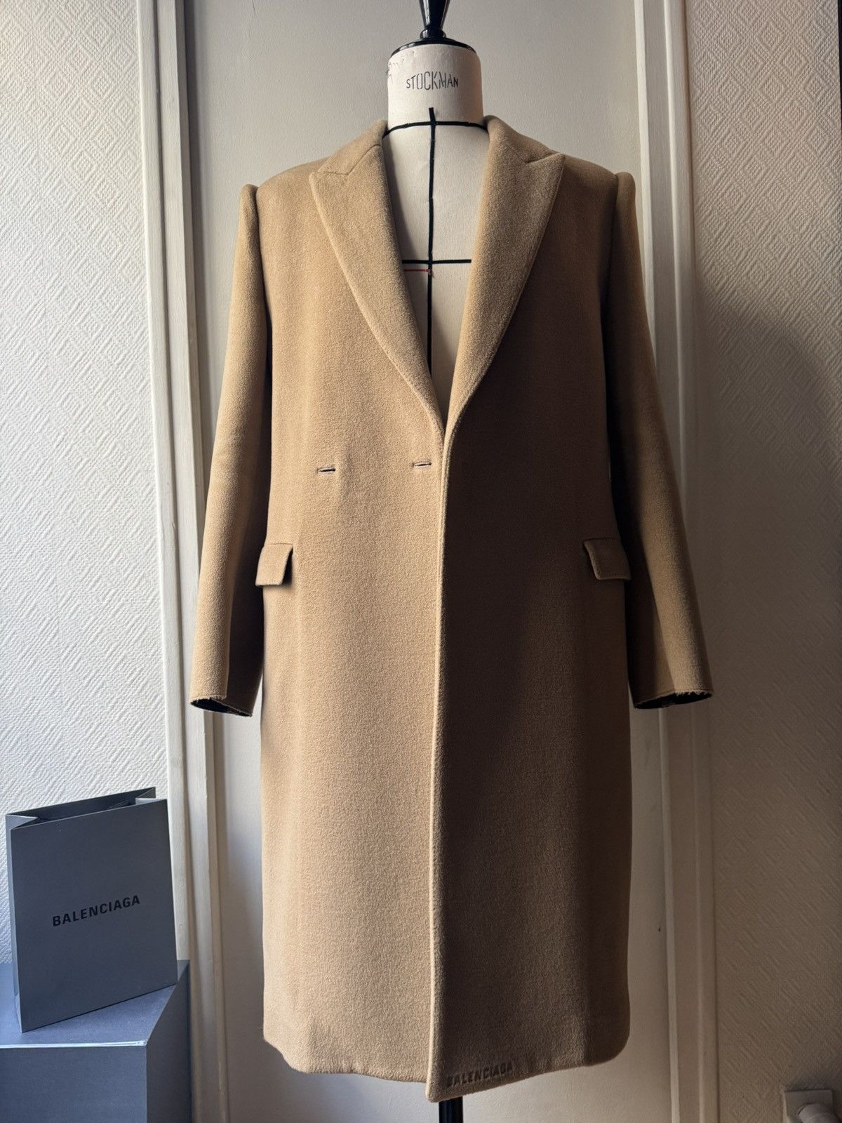 Balenciaga 🔥 Cashmere - Wool Coat Balenciaga Size US M / EU 48-50 / 2 - 2 Thumbnail
