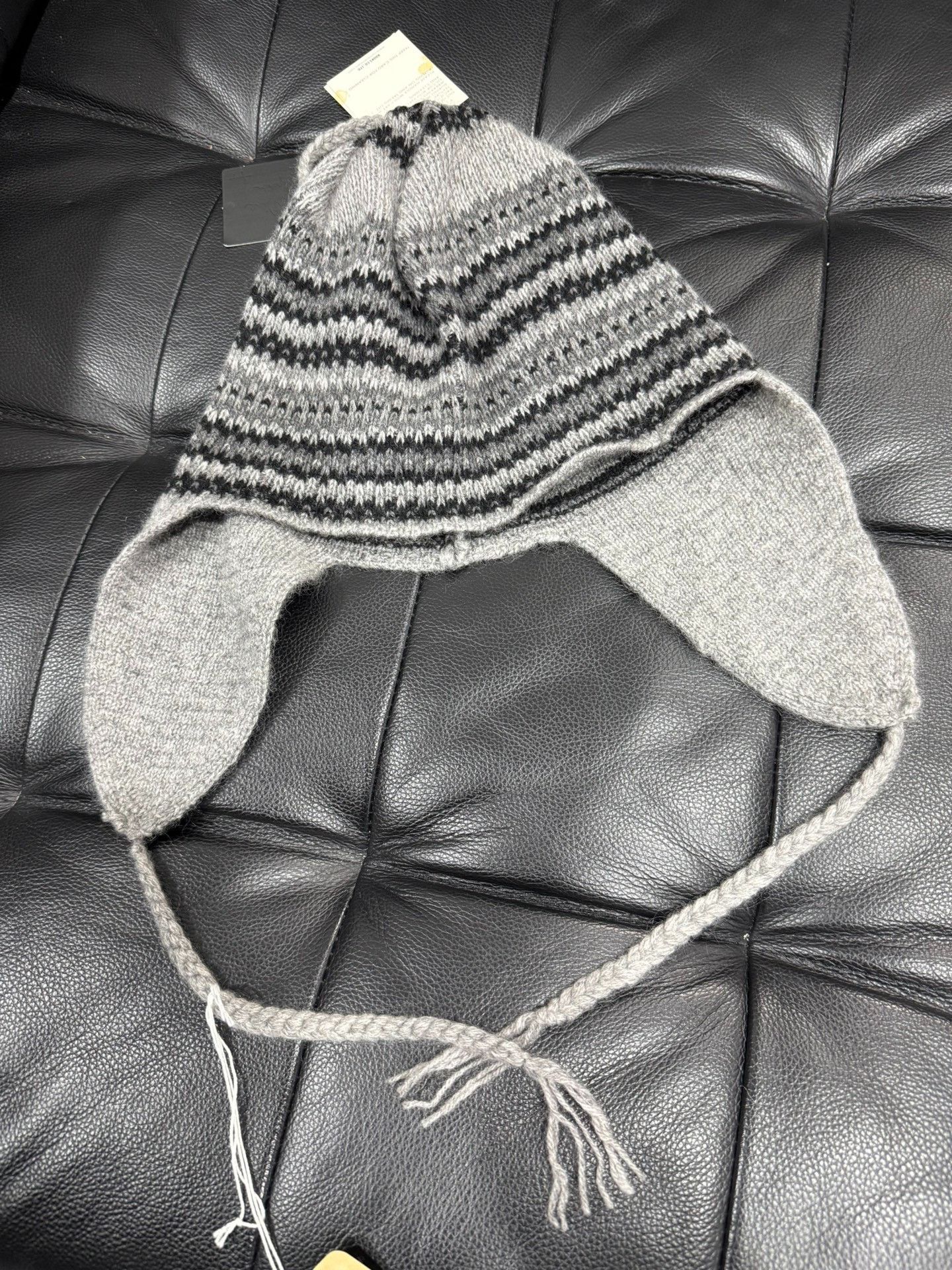 DEN IM by SIKI IM Number (N)ine 07AW Cashmere Earflap Hat Size ONE SIZE - 1 Thumbnail