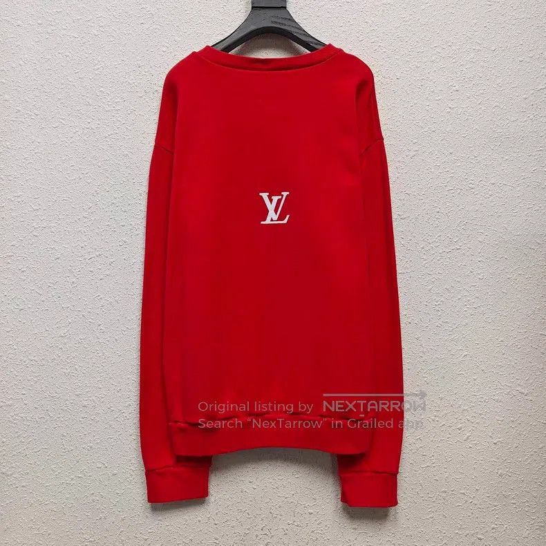 Louis Vuitton Louis Vuitton Clock Slogan Street Dance Sweatshirt Size US XXL / EU 58 / 5 - 2 Thumbnail