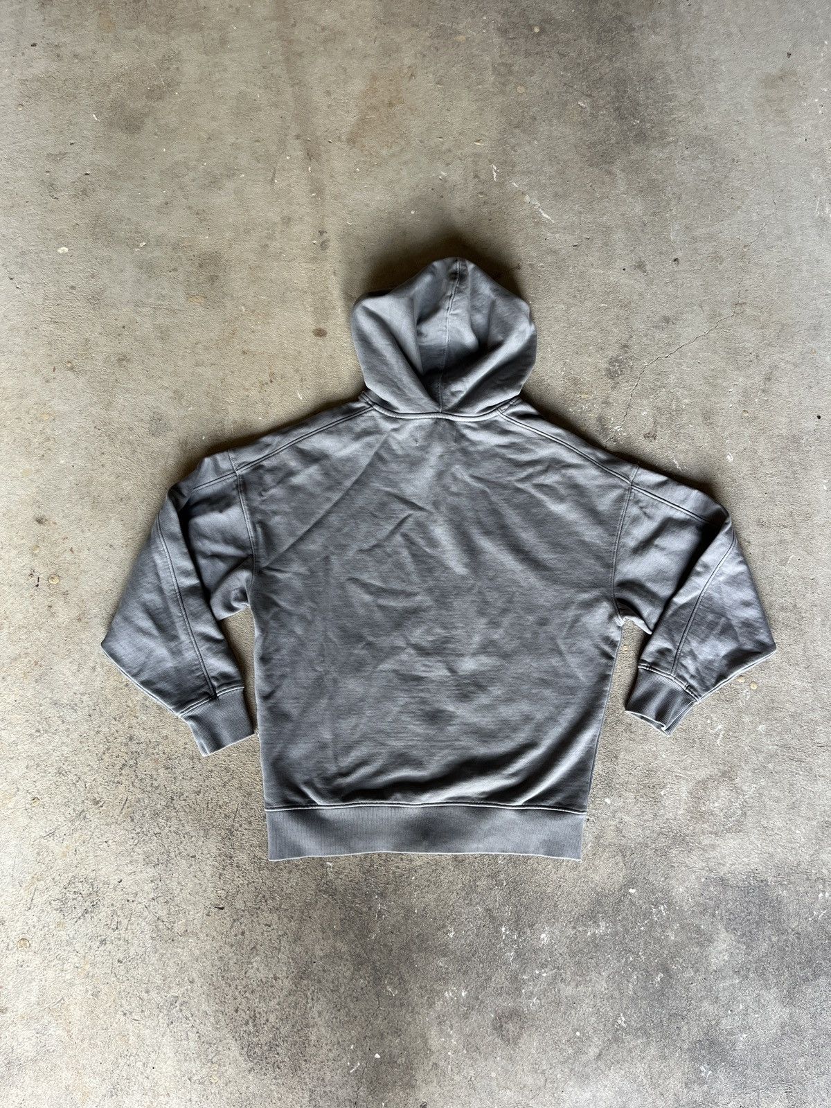 Other GREY BOXY LOOSE ZIP UP HOODIE (S) Size US S / EU 44-46 / 1 - 7 Thumbnail