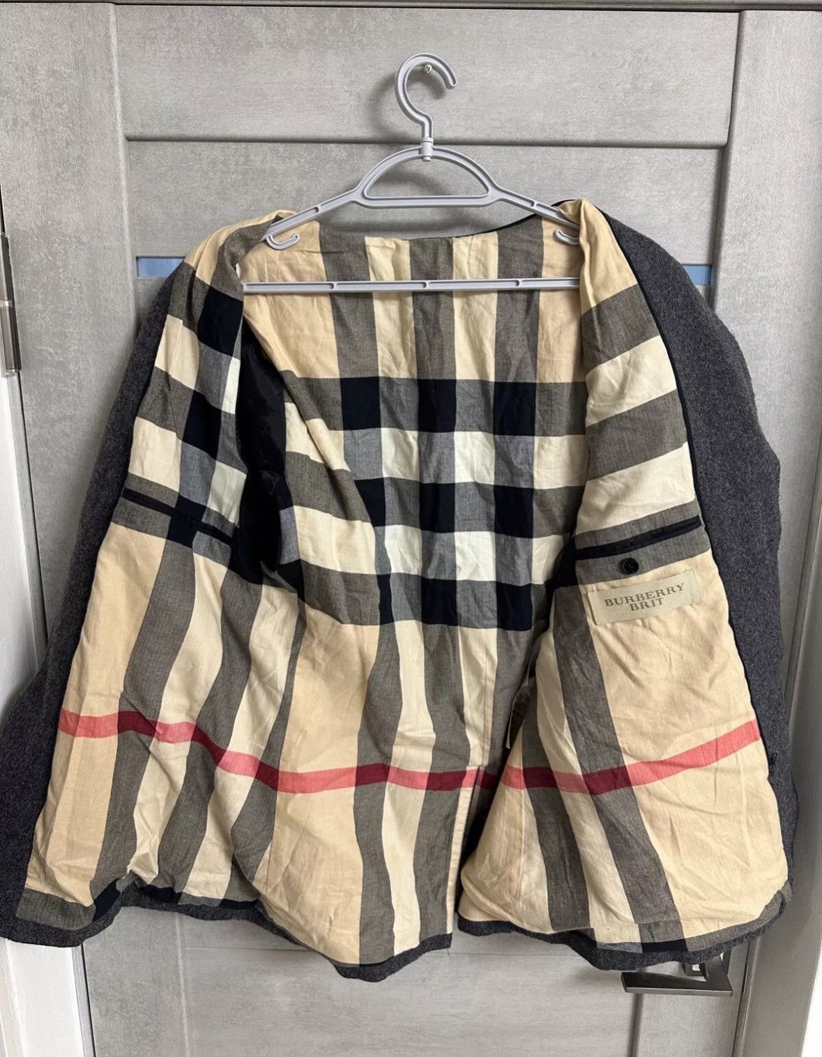 Burberry Burberry Nova check Wool Blazer Size 50S - 3 Thumbnail