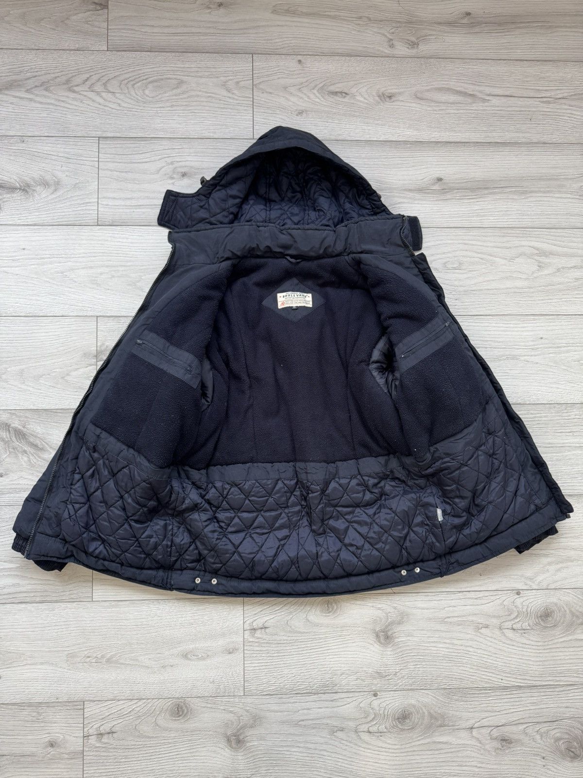 Ford × Vintage Vintage Ford Mustang Racing Puffer Jacket Size US XL / EU 56 / 4 - 7 Thumbnail