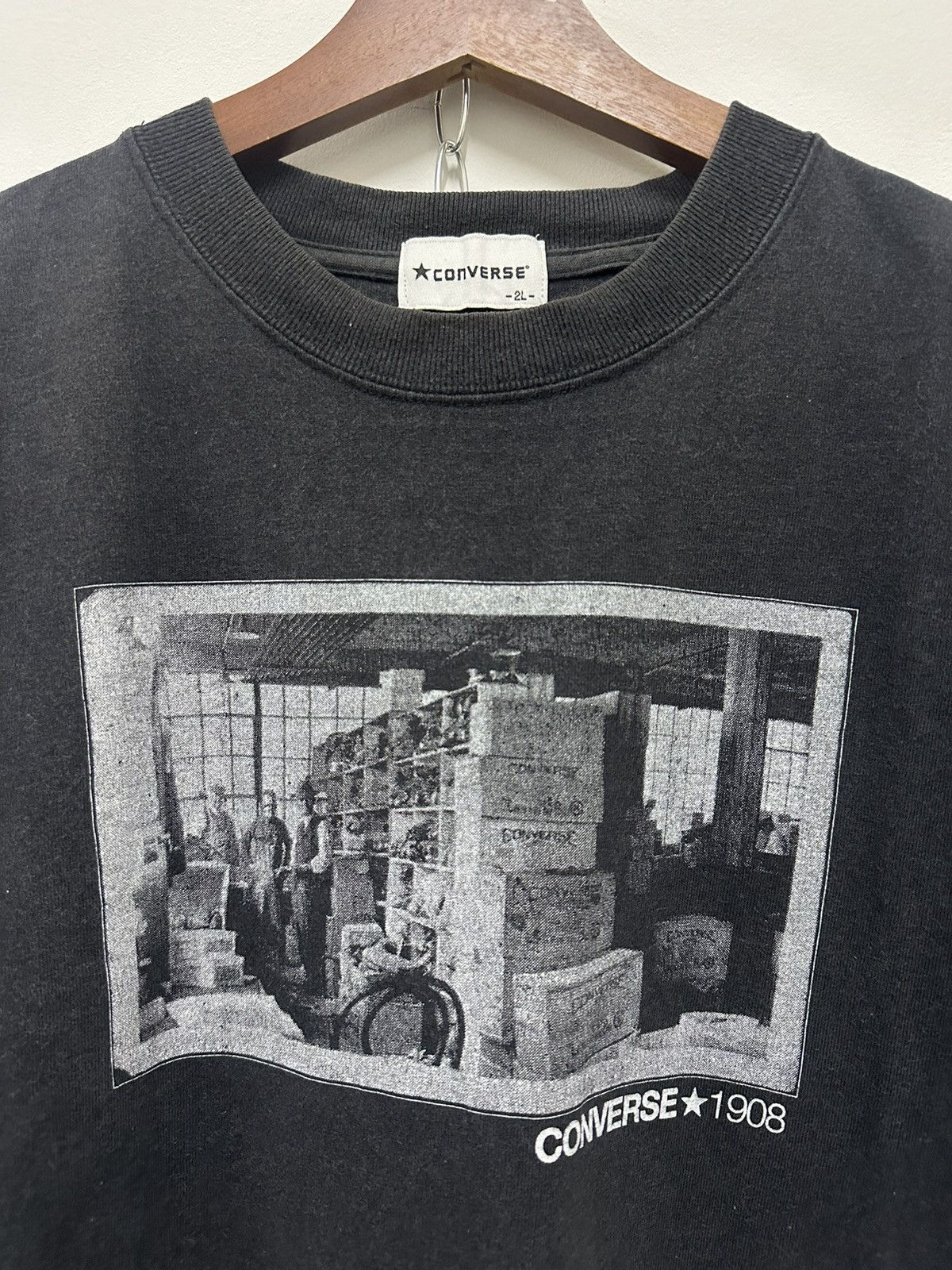 Converse × Vintage Vintage Converse Photo Tee Size US XL / EU 56 / 4 - 2 Thumbnail