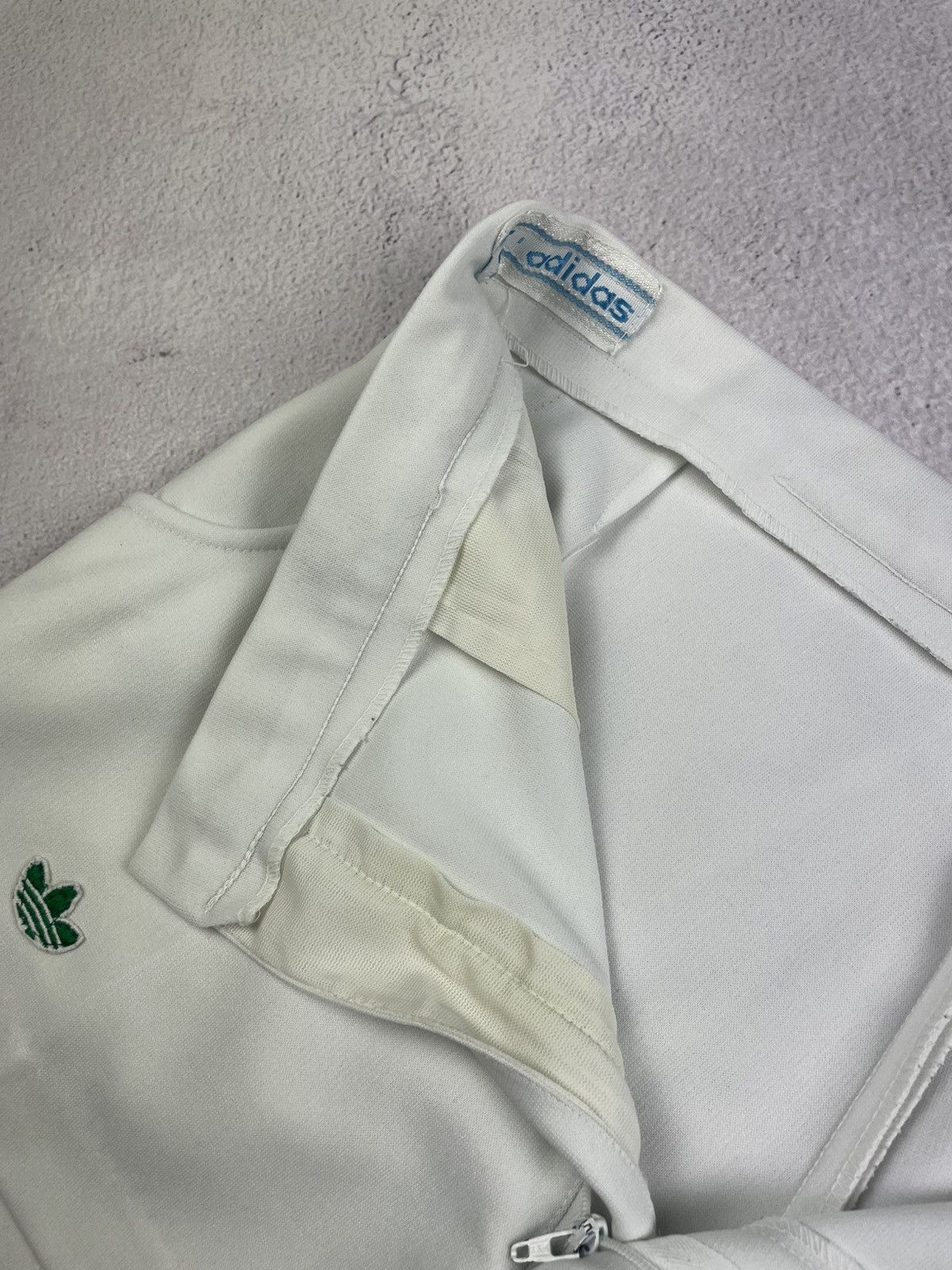 Adidas Vintage Adidas White Shorts S-M Trefoil Logo Stripes Retro Size US 32 / EU 48 - 7 Thumbnail