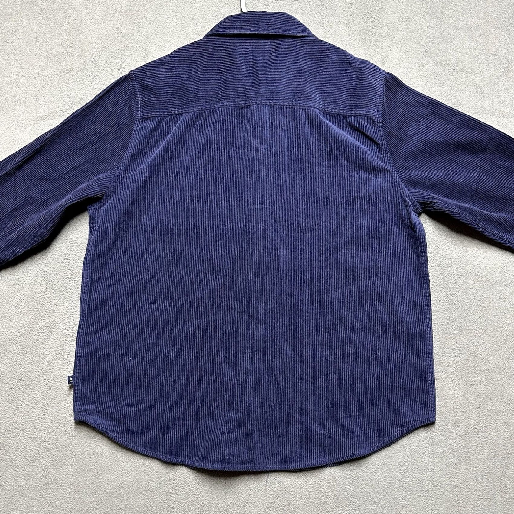 Gap Gap Shirt Mens Medium Navy Blue Corduroy Long Sleeve Button Up Size US M / EU 48-50 / 2 - 2 Thumbnail