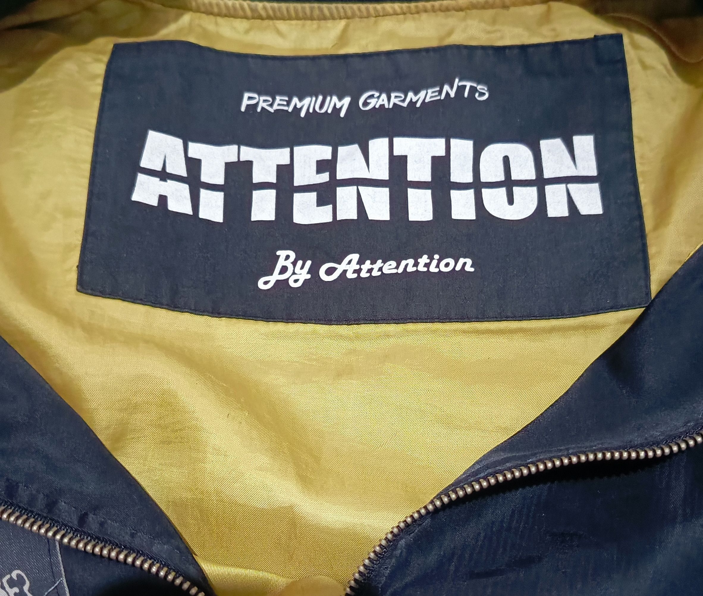 20471120 ATTENTION Destroyed ANARCHY GOTHIC PUNK BOMBER JACKET Size US M / EU 48-50 / 2 - 10 Thumbnail