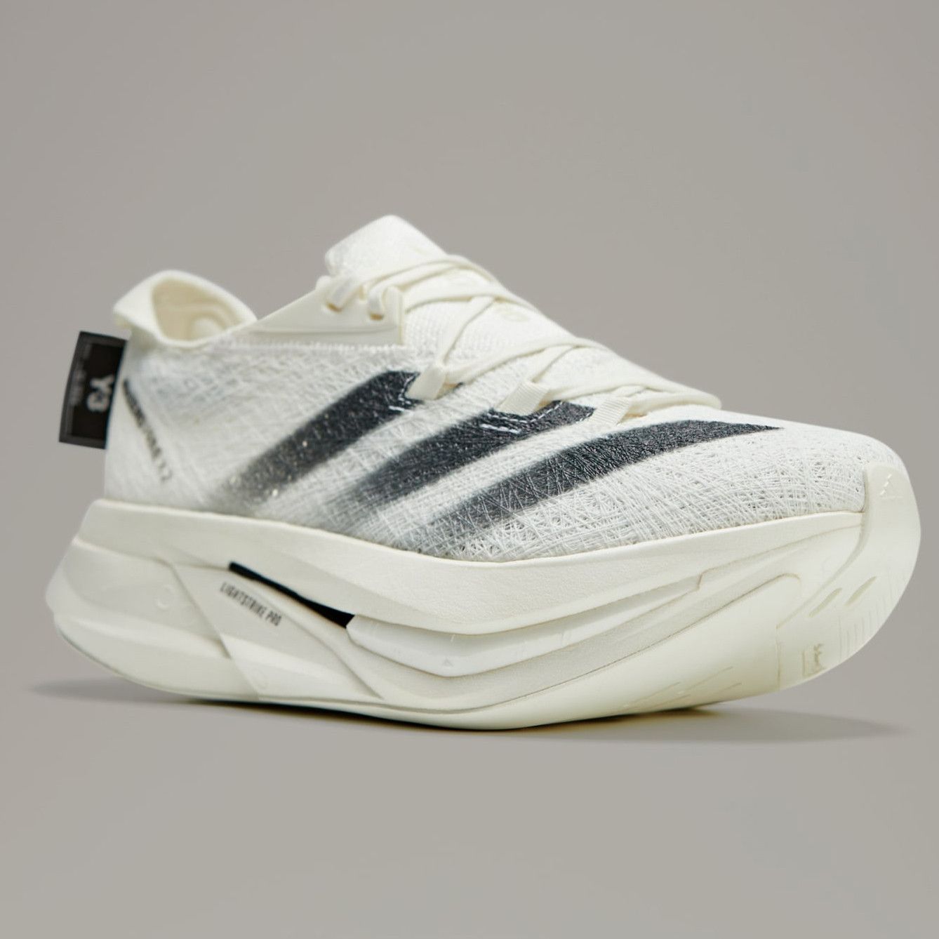 Y-3 12.5 Adidas Y-3 Prime X 2.0 Strung Off White Black Sneakers Size US 12.5 / EU 45-46 - 5 Thumbnail