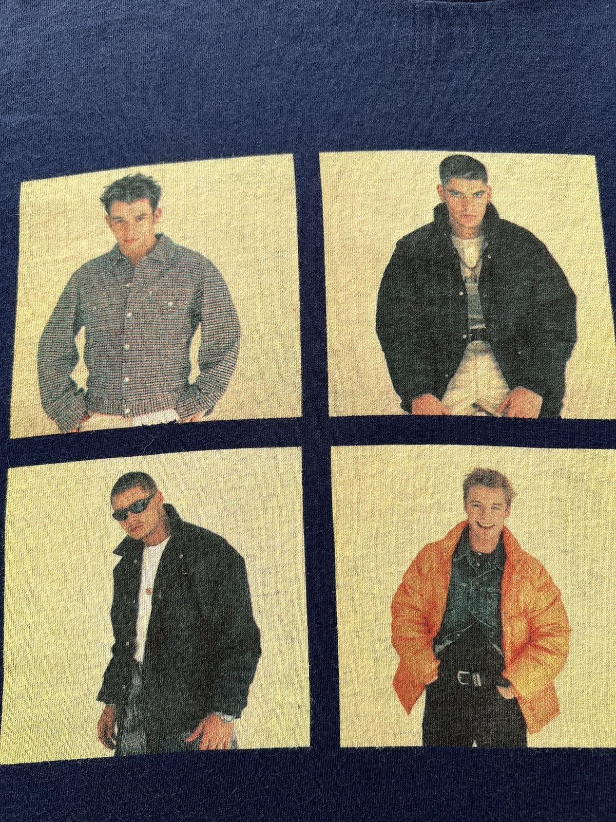 Band Tees Vintage 1996 Boyzone Tour 96 Pop Band Navy T-shirt Size US L / EU 52-54 / 3 - 6 Thumbnail