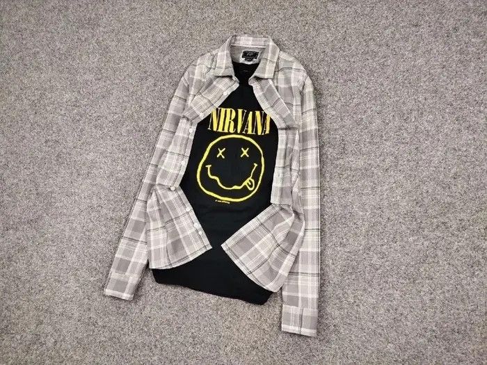 Flannel × Vintage Vintage Flannel Shirt Travis Scott Y2K USA Style Size US M / EU 48-50 / 2 - 2 Thumbnail