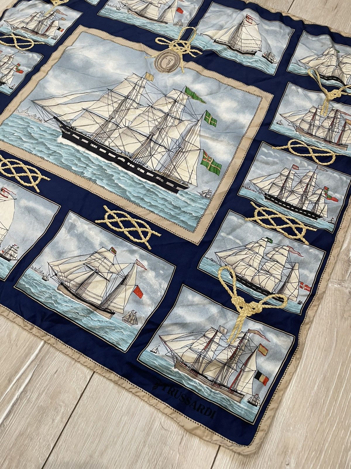 Trussardi Trussardi silk scarf Size ONE SIZE - 3 Thumbnail