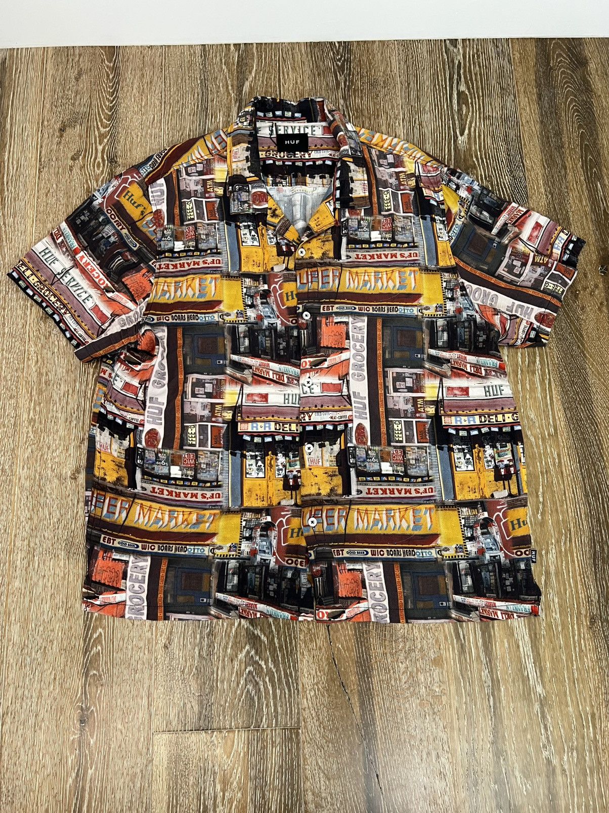 Huf HUF Men Corner Store Resort Shirt Size US L / EU 52-54 / 3 - 1 Thumbnail